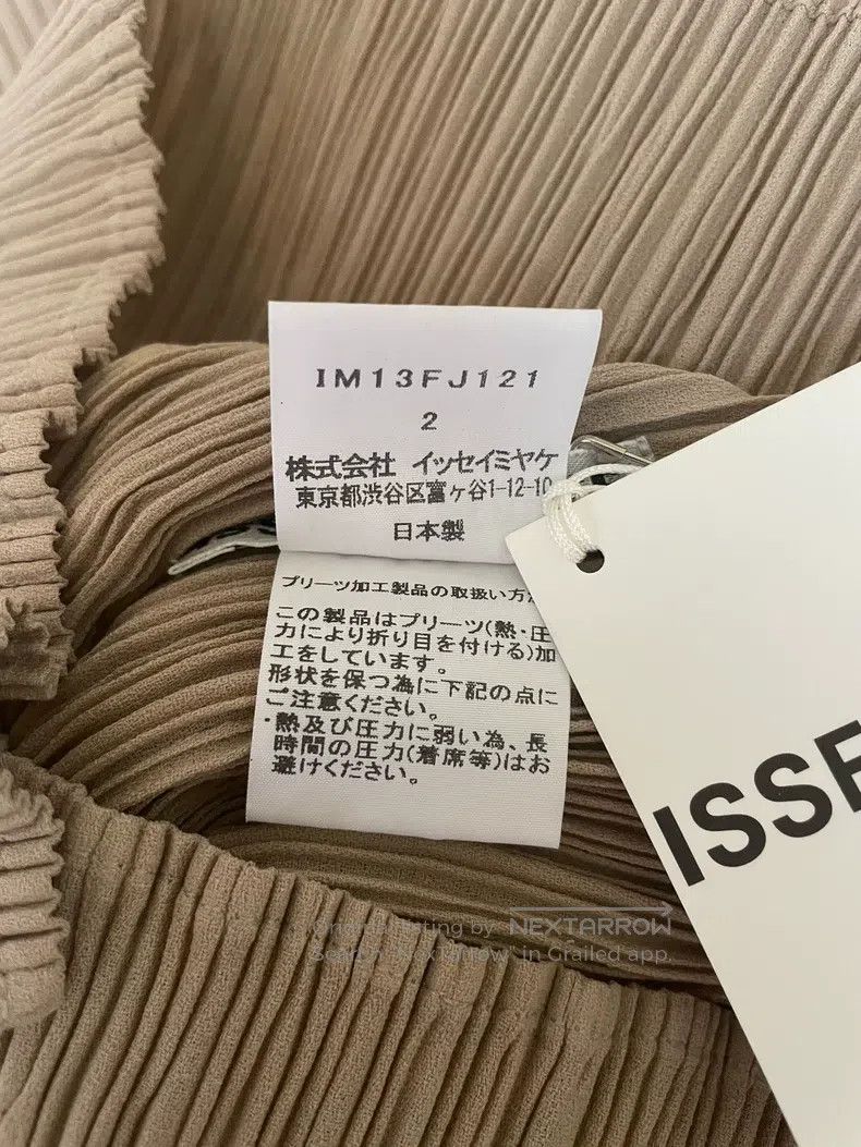 Issey Miyake Issey Miyake Toothpick Long Sleeve Top Beige Size M / US 6-8 / IT 42-44 - 4 Thumbnail