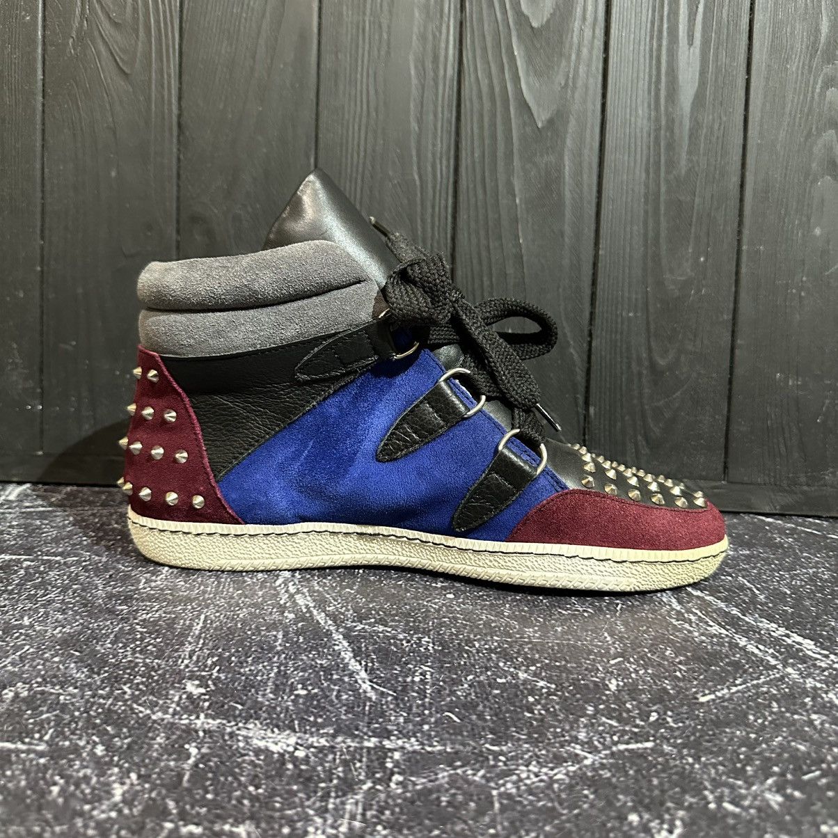 Sandro SANDRO - Women’s Suede Multicolor Boots Size 40 Size US 10 / IT 40 - 9 Thumbnail