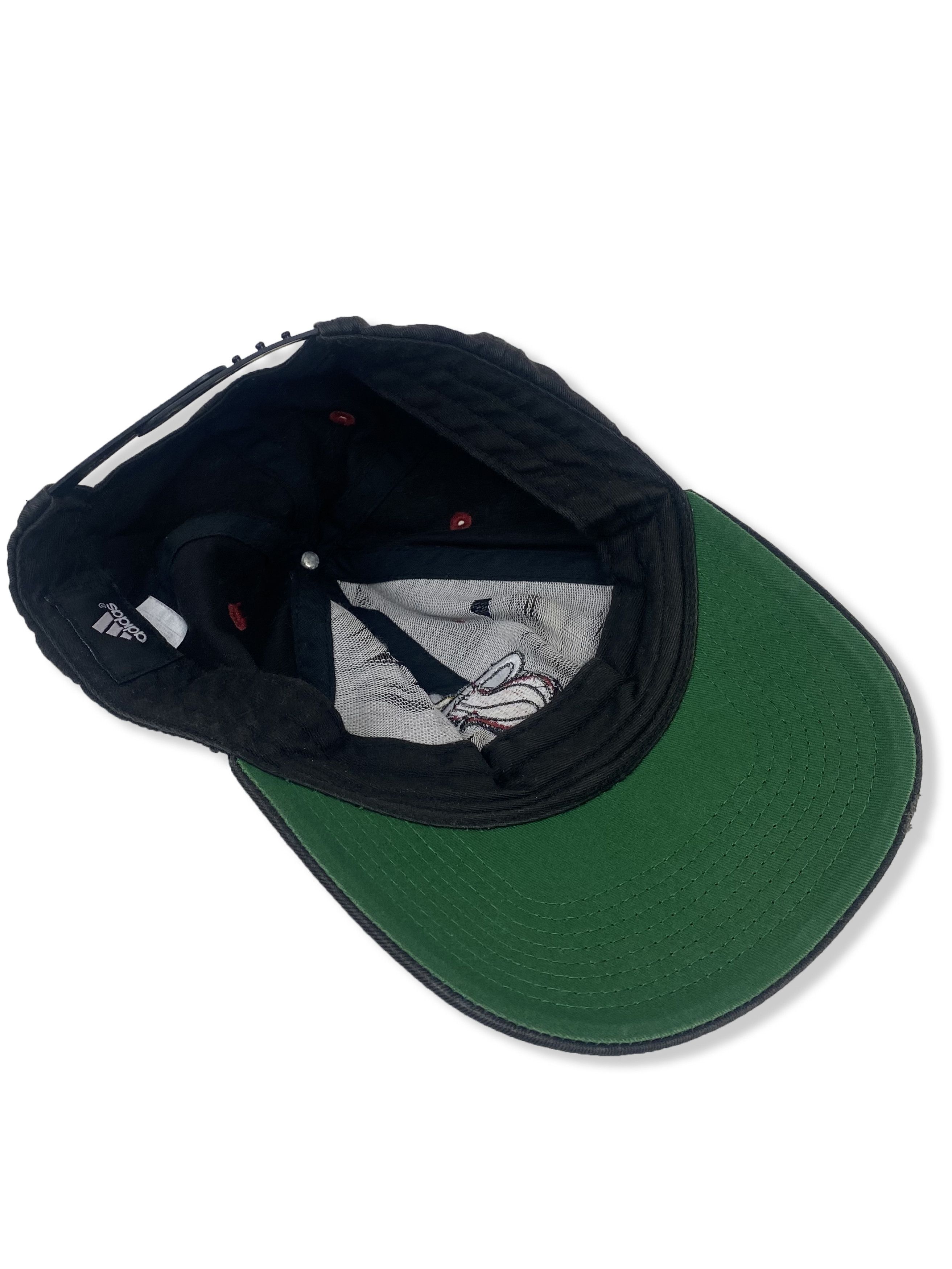 Adidas Vintage ADIDAS NBA Miami Heat Black Faded Distresed Cap M430 Size ONE SIZE - 6 Thumbnail