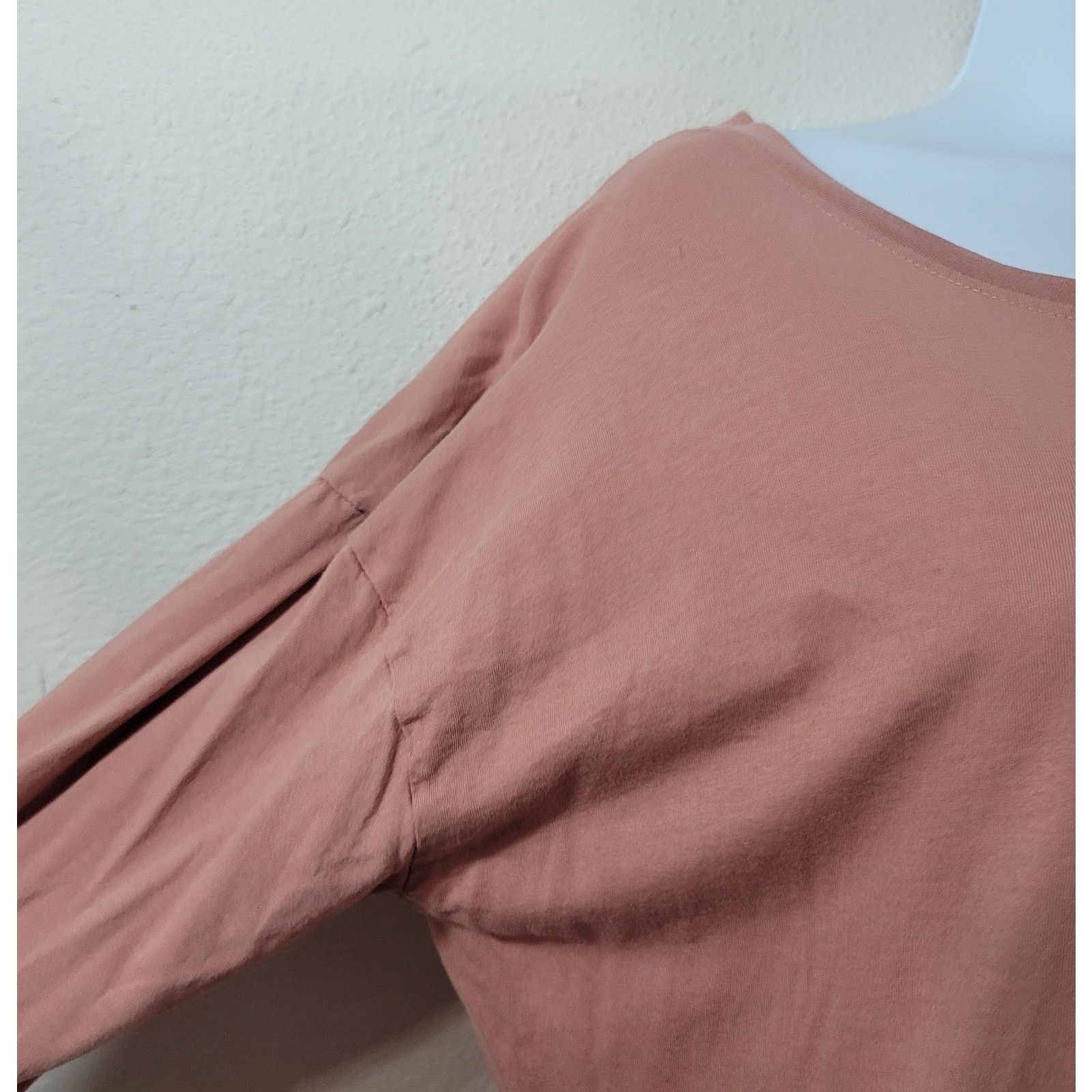 Other For The Republic Denim Salmon Pink Orange Peplum Top Large Size L / US 10 / IT 46 - 2 Thumbnail