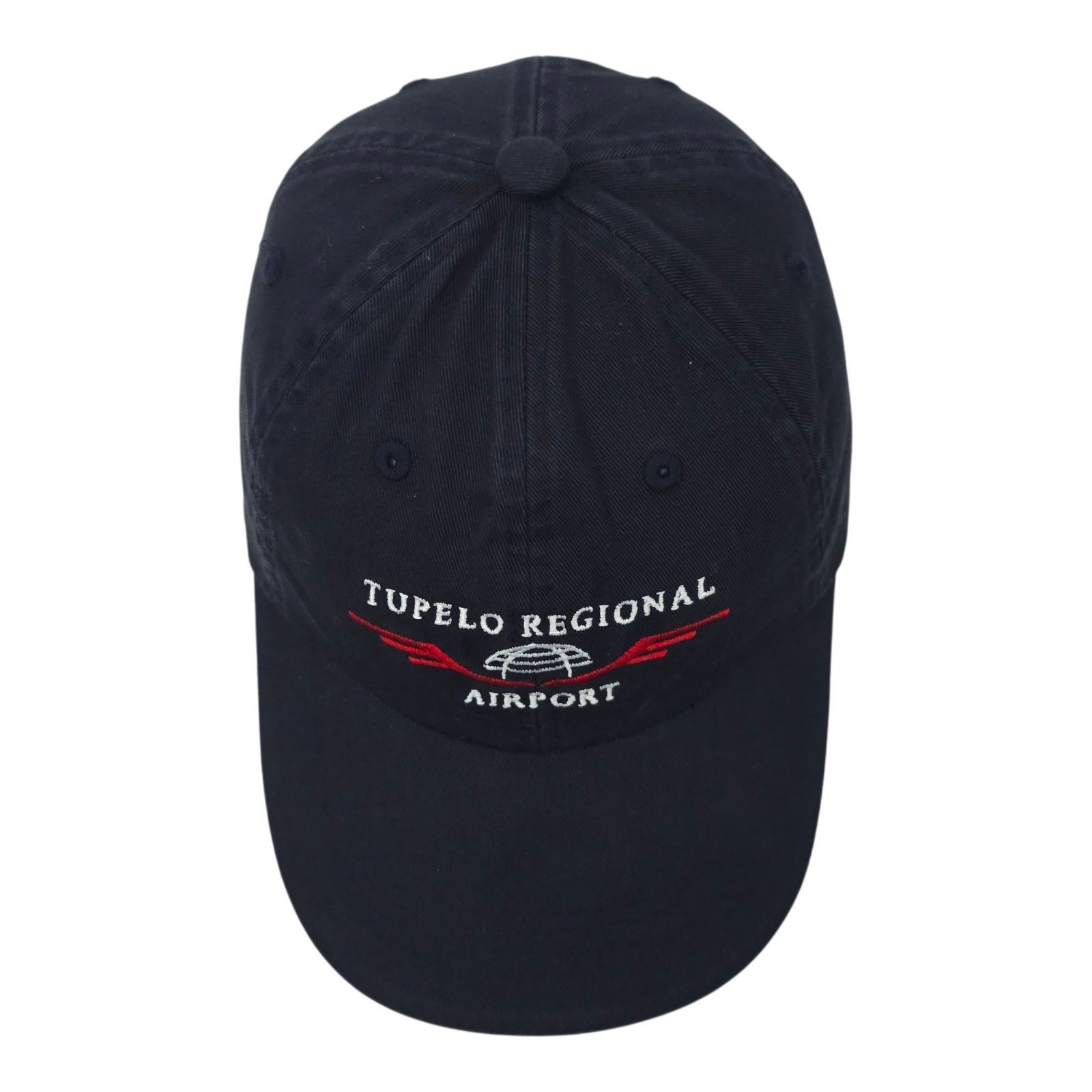 Port Authority Tupelo Regional Airport Strapback Cap Embroidered Logo Hat Size ONE SIZE - 6 Thumbnail