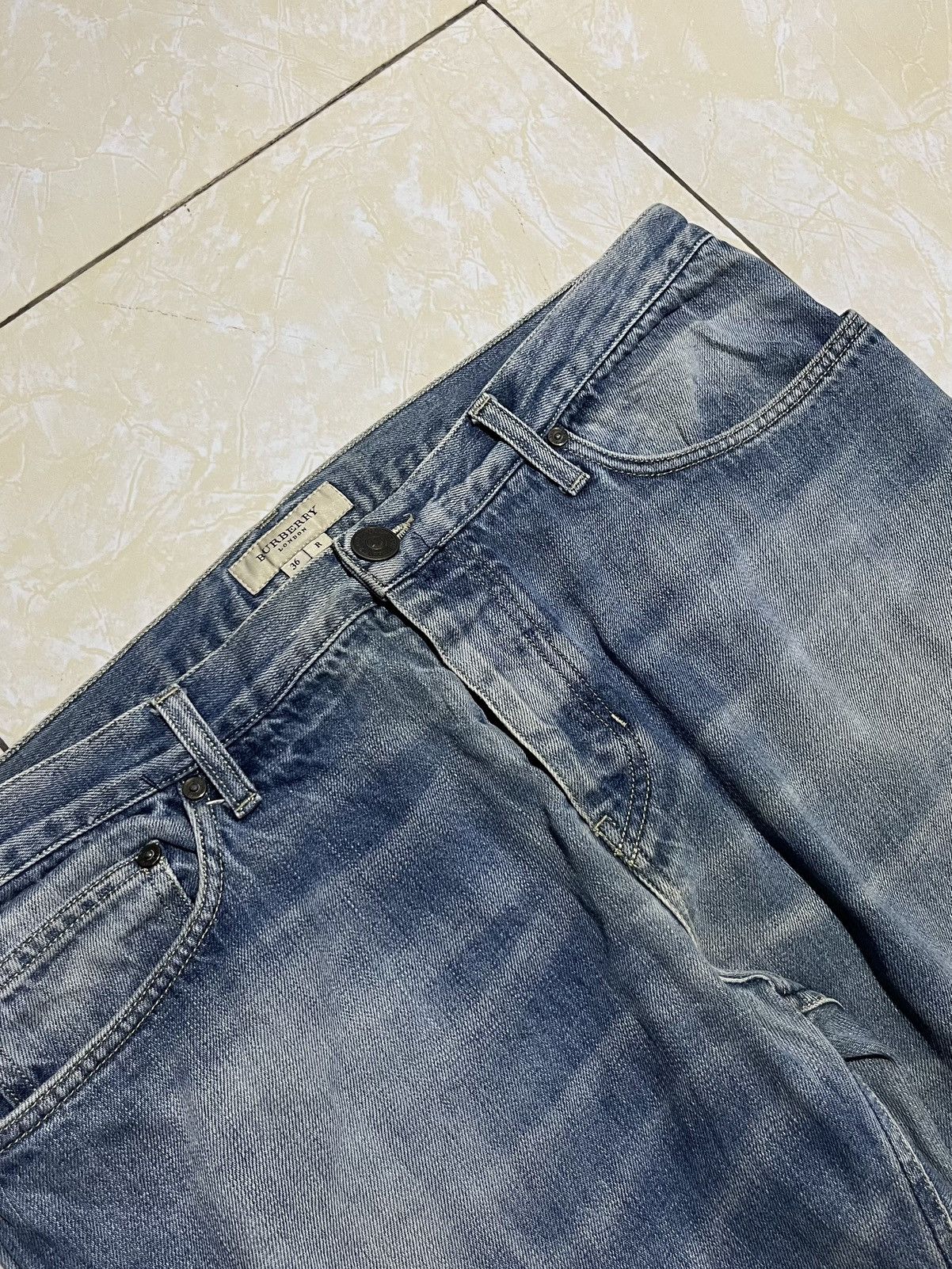 Burberry Burberry blue jeans selvedge Size US 36 / EU 52 - 2 Thumbnail