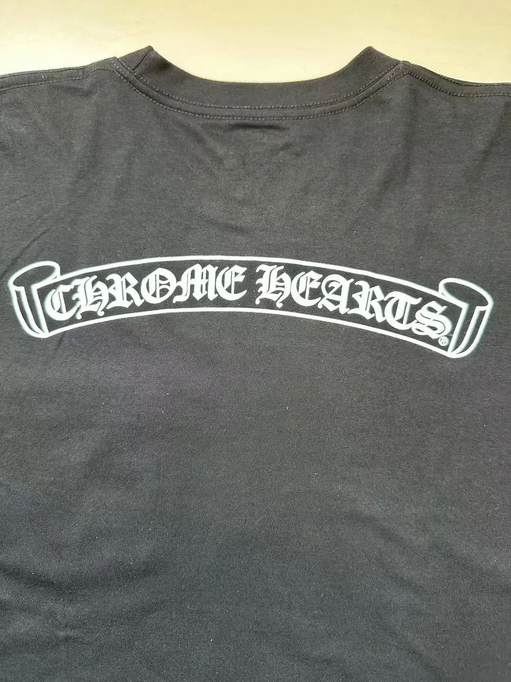 Chrome Hearts Chrome Hearts Black Scroll Long Sleeve T-Shirt Size US L / EU 52-54 / 3 - 3 Thumbnail