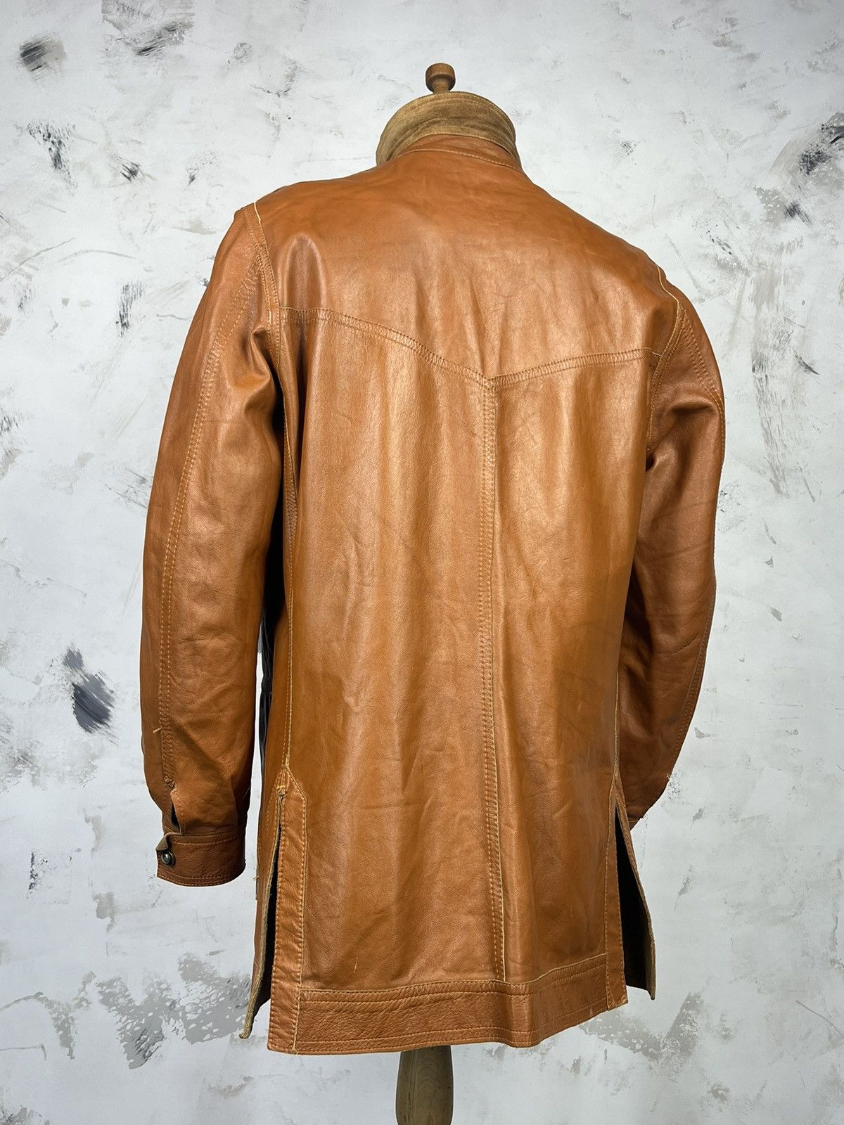Vintage Vintage Reversible Leather Suede Safari Jacket Size M - L Size US L / EU 52-54 / 3 - 13 Thumbnail