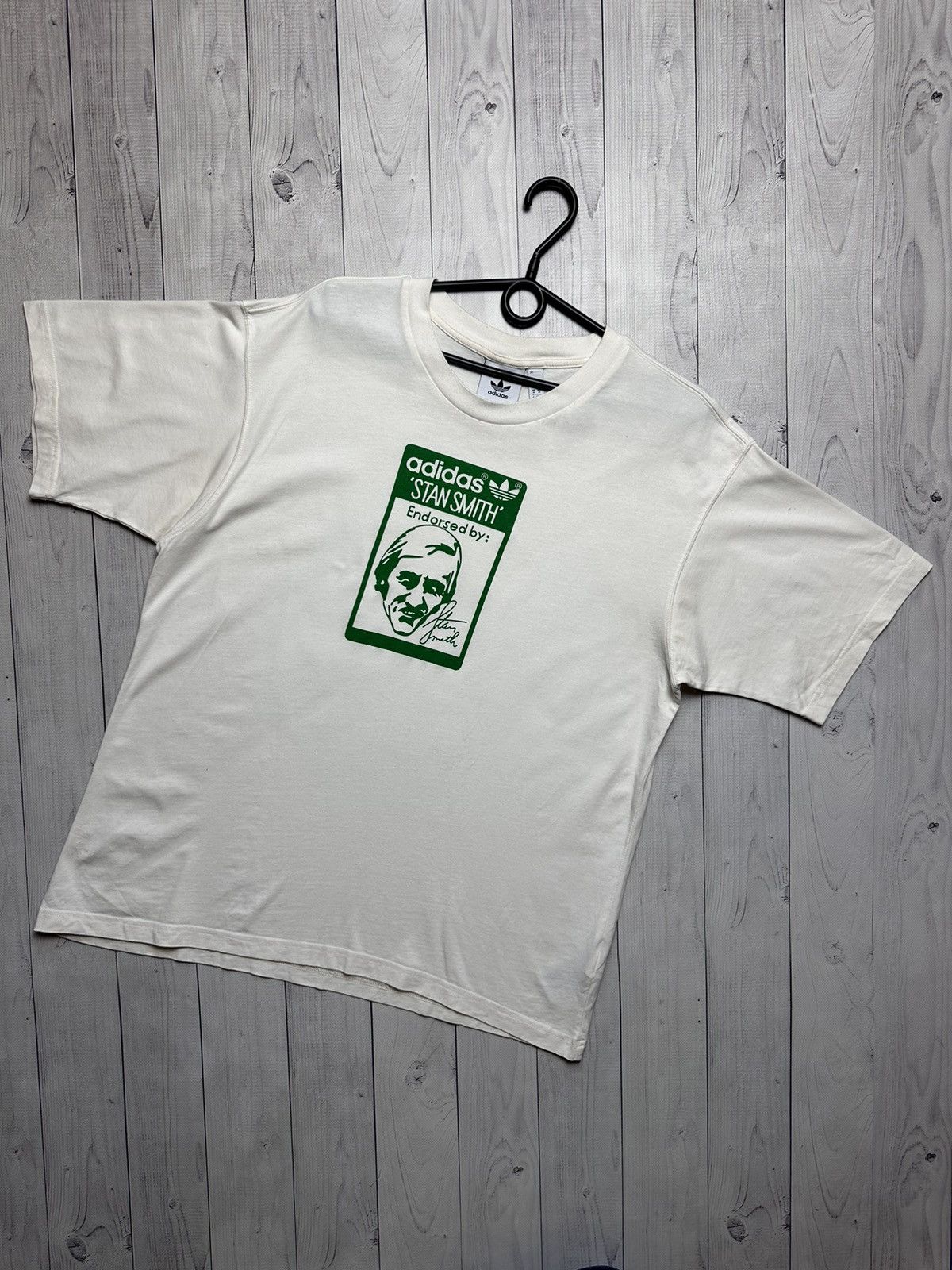 Adidas × Vintage Vintage adidas originals Stan smith size M big logo Size US M / EU 48-50 / 2 - 1 Thumbnail