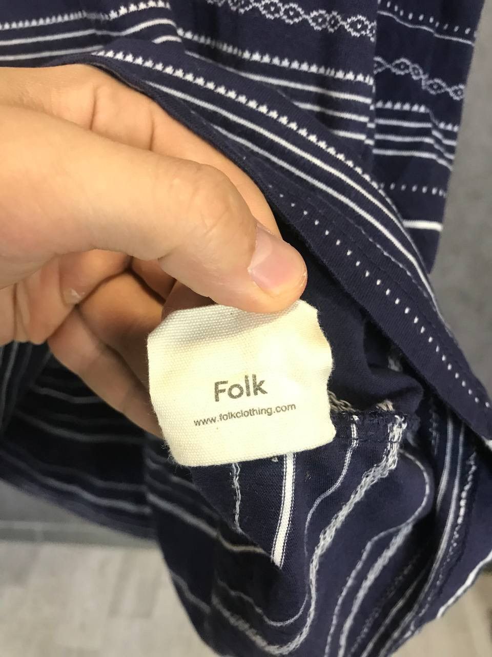 Designer Folk designer tee Size US L / EU 52-54 / 3 - 5 Thumbnail