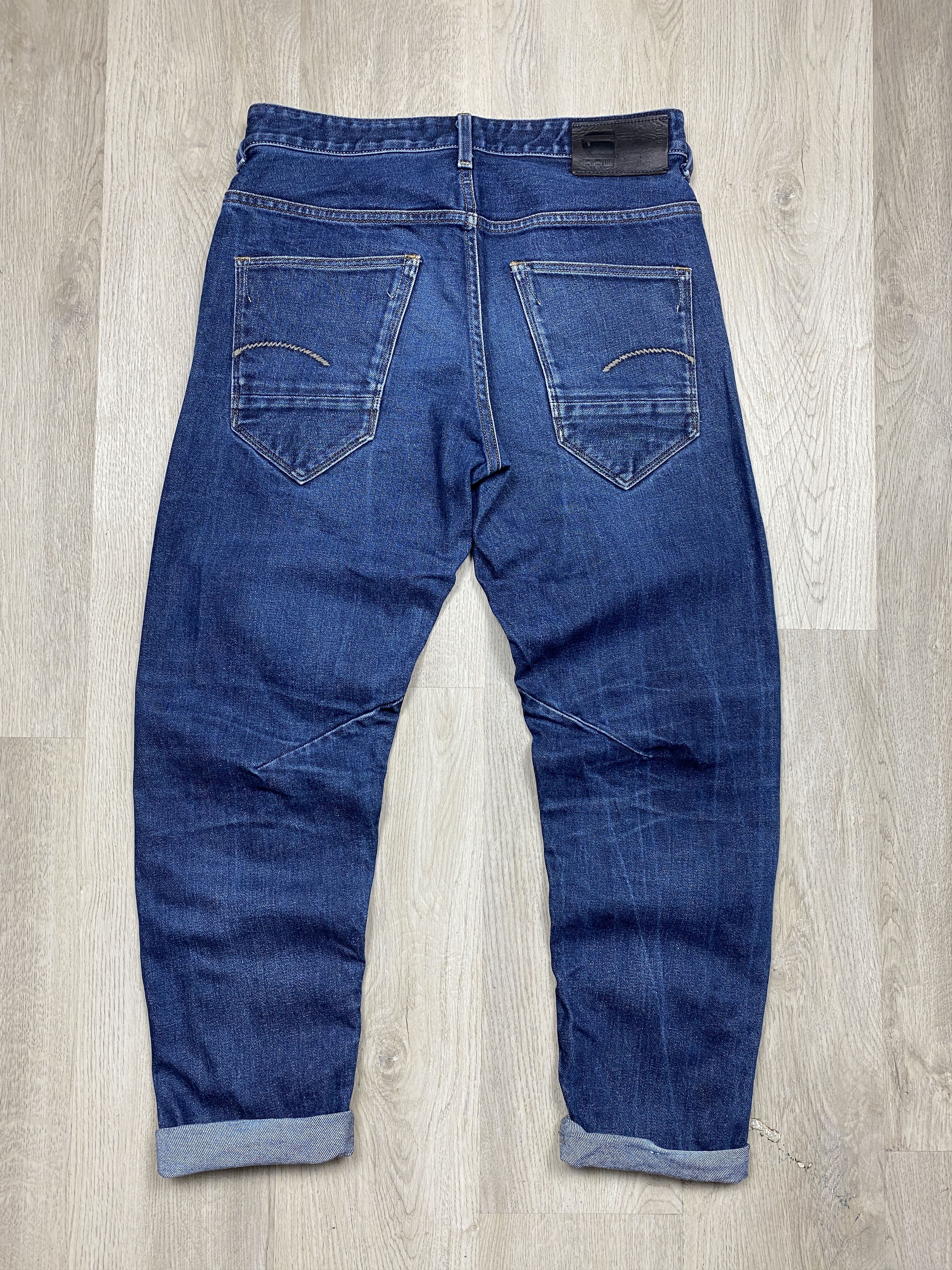 G-Star G Star Raw Selvedge Morry Relaxed Tapered Denim Pants Jeans Size US 31 - 8 Thumbnail