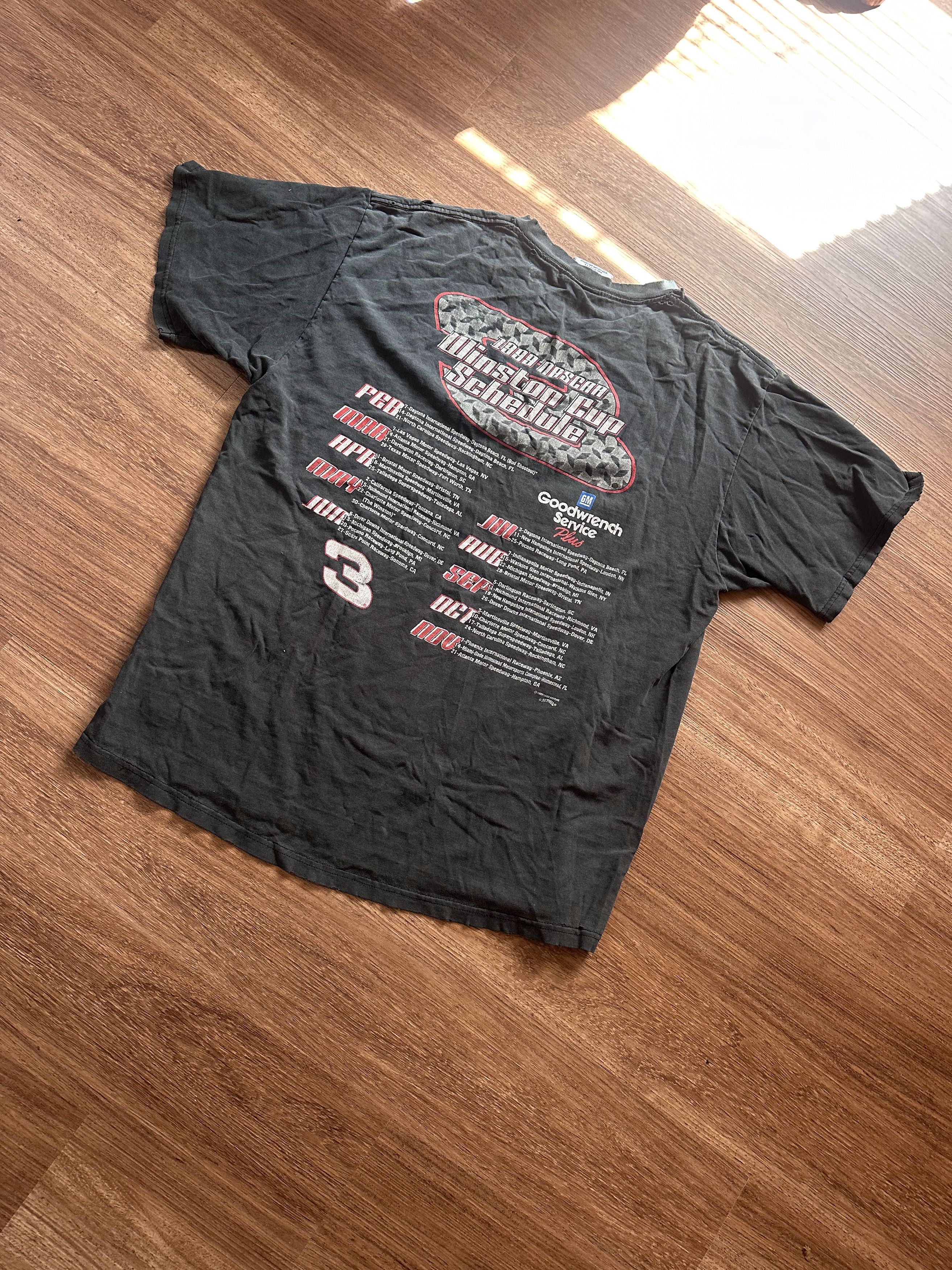 Vintage Vintage 90’s Dale Earnhardt Winston Cup Tee Size US XL / EU 56 / 4 - 3 Thumbnail