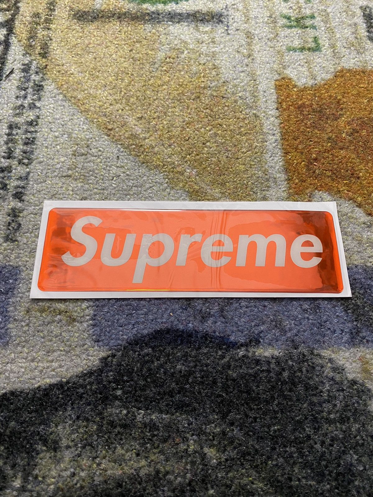 Supreme Supreme Plastic Box Logo Sticker Red Size ONE SIZE - 2 Thumbnail