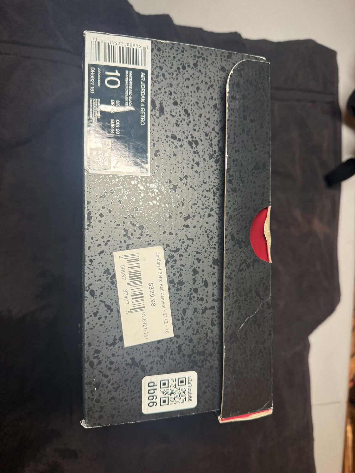Jordan Brand Jordan 4 Red Cement Size US 10 / EU 43 - 14 Thumbnail