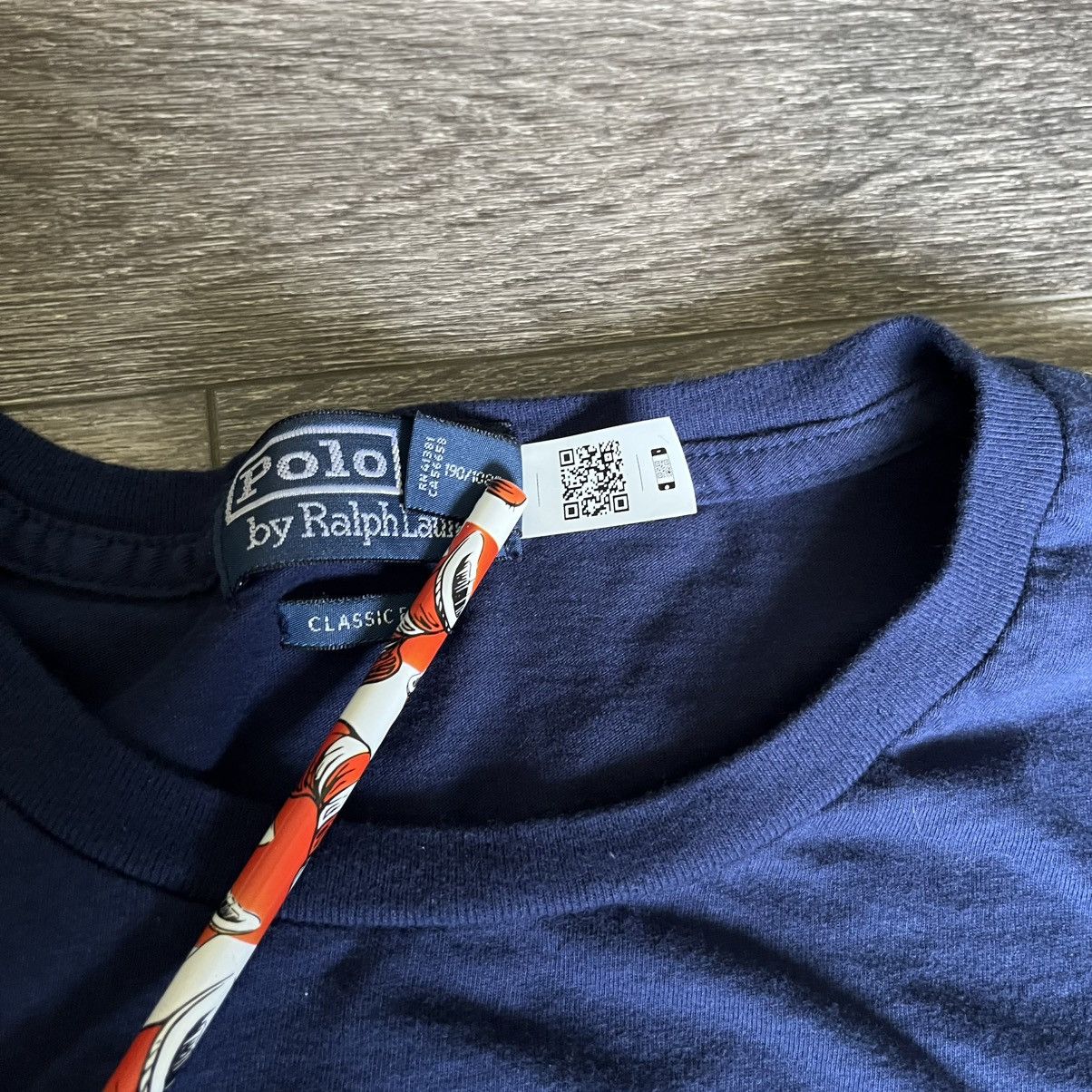 Polo Ralph Lauren × Ralph Lauren × Vintage Vintage Polo Ralph Lauren Classic Fit American Flag T Shirt Size US XXL / EU 58 / 5 - 6 Thumbnail