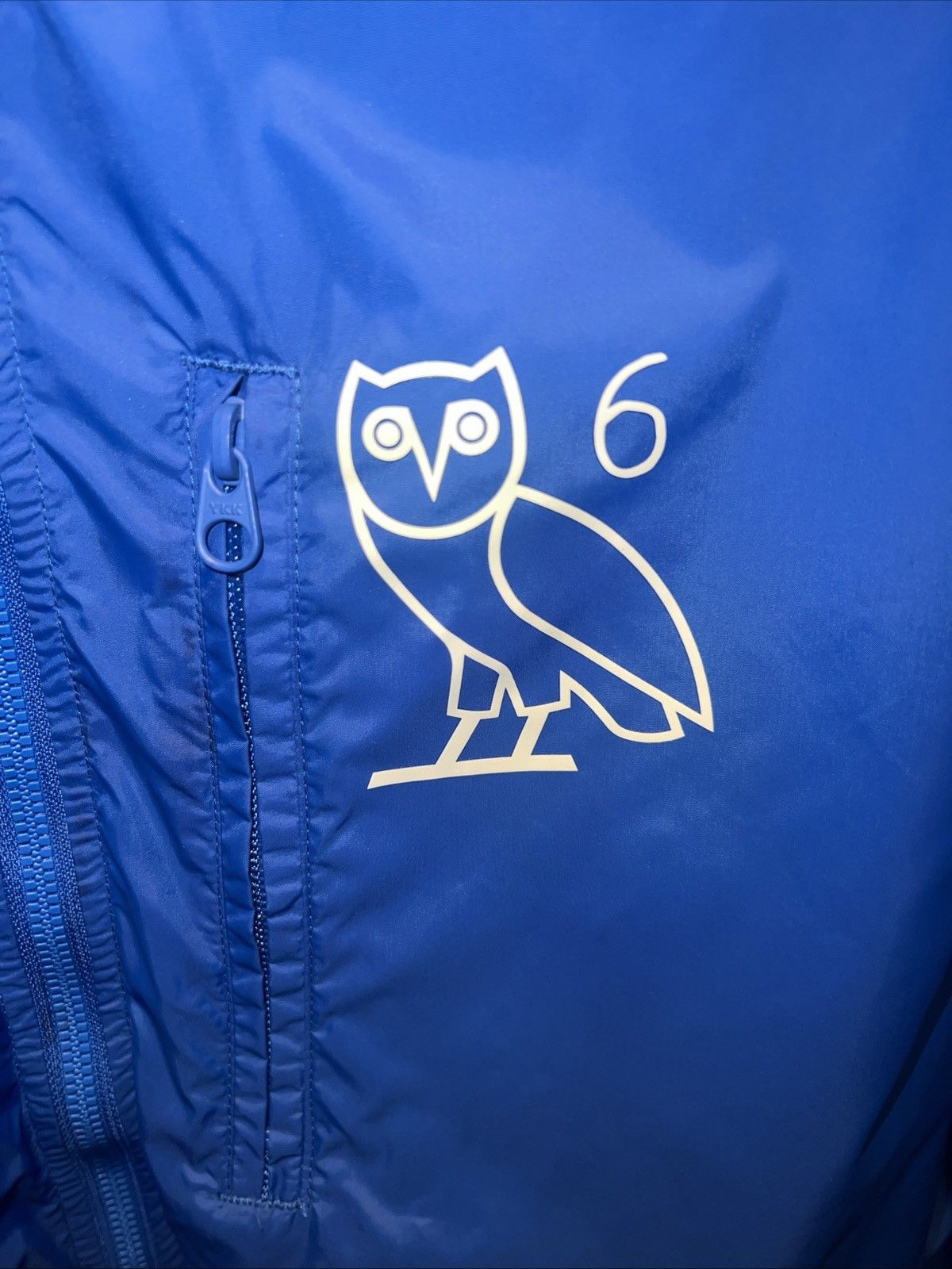 October's Very Own Mens OVO Blue windbreaker Size Medium Size US M / EU 48-50 / 2 - 5 Thumbnail
