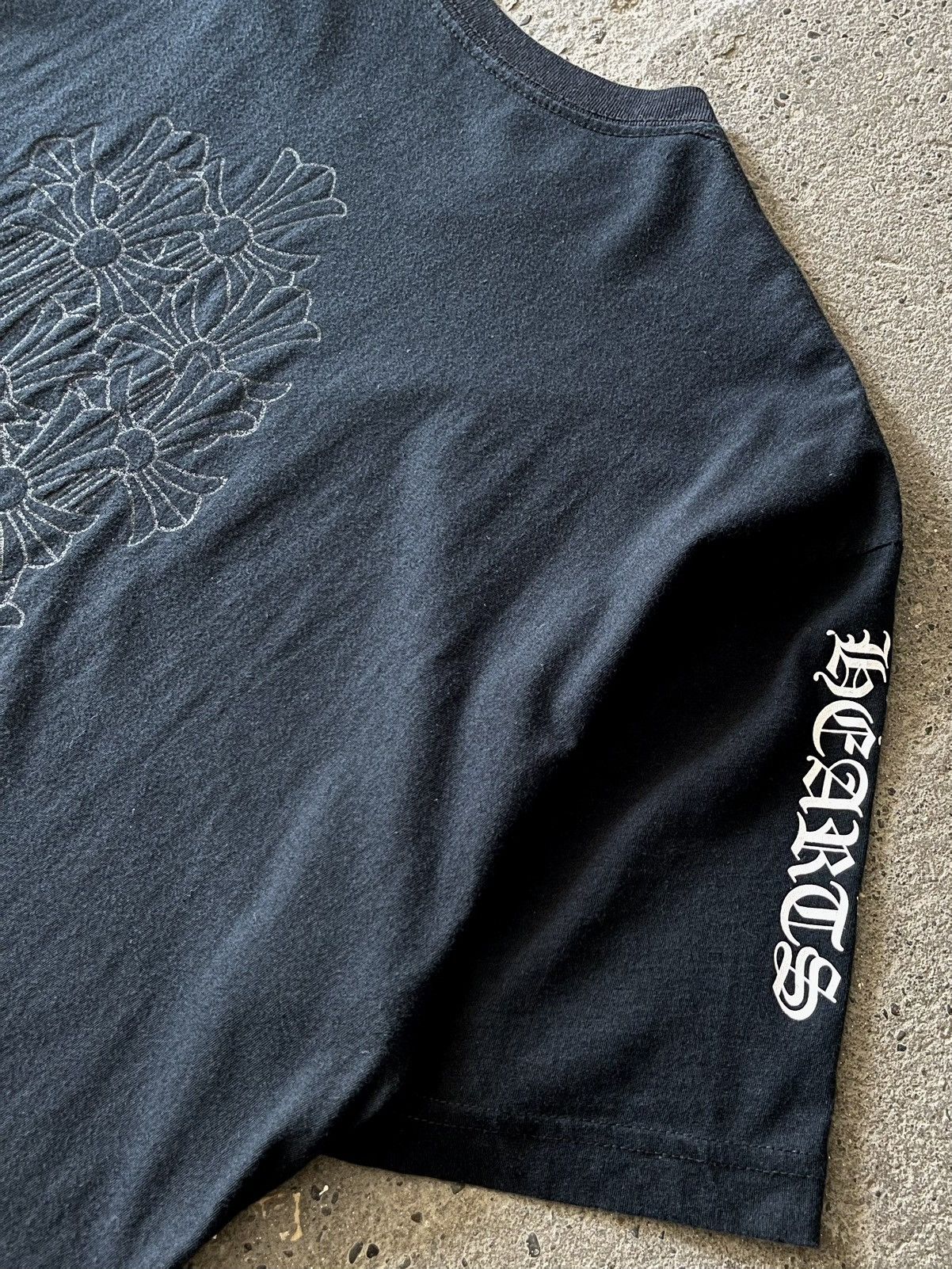 Chrome Hearts Chrome hearts - Cemetery / Multi Cross - Pocket Tee Size US XXL / EU 58 / 5 - 5 Thumbnail