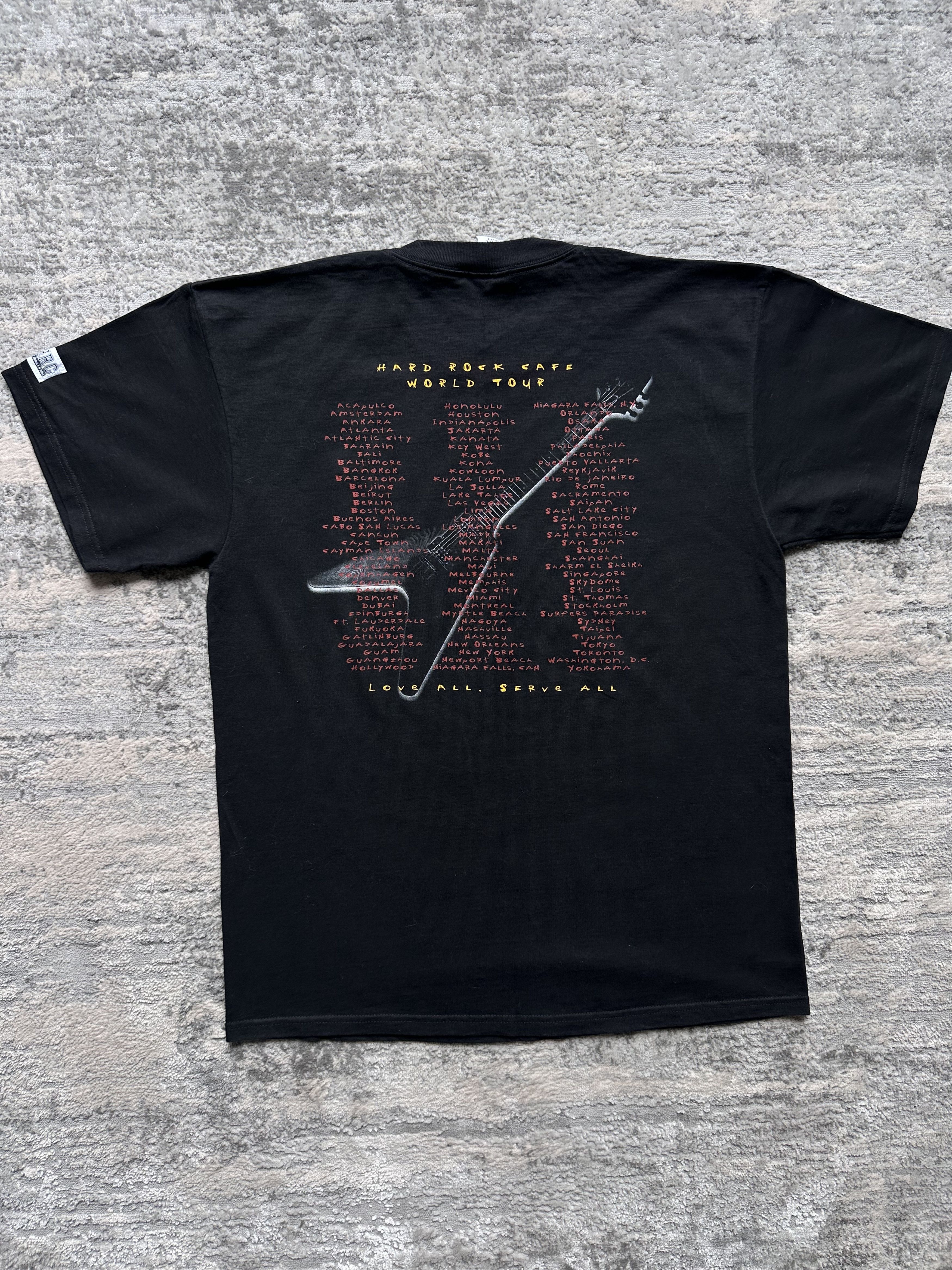 Hard Rock Cafe Hard rock cafe music for life vintage t shirt Size US L / EU 52-54 / 3 - 5 Thumbnail
