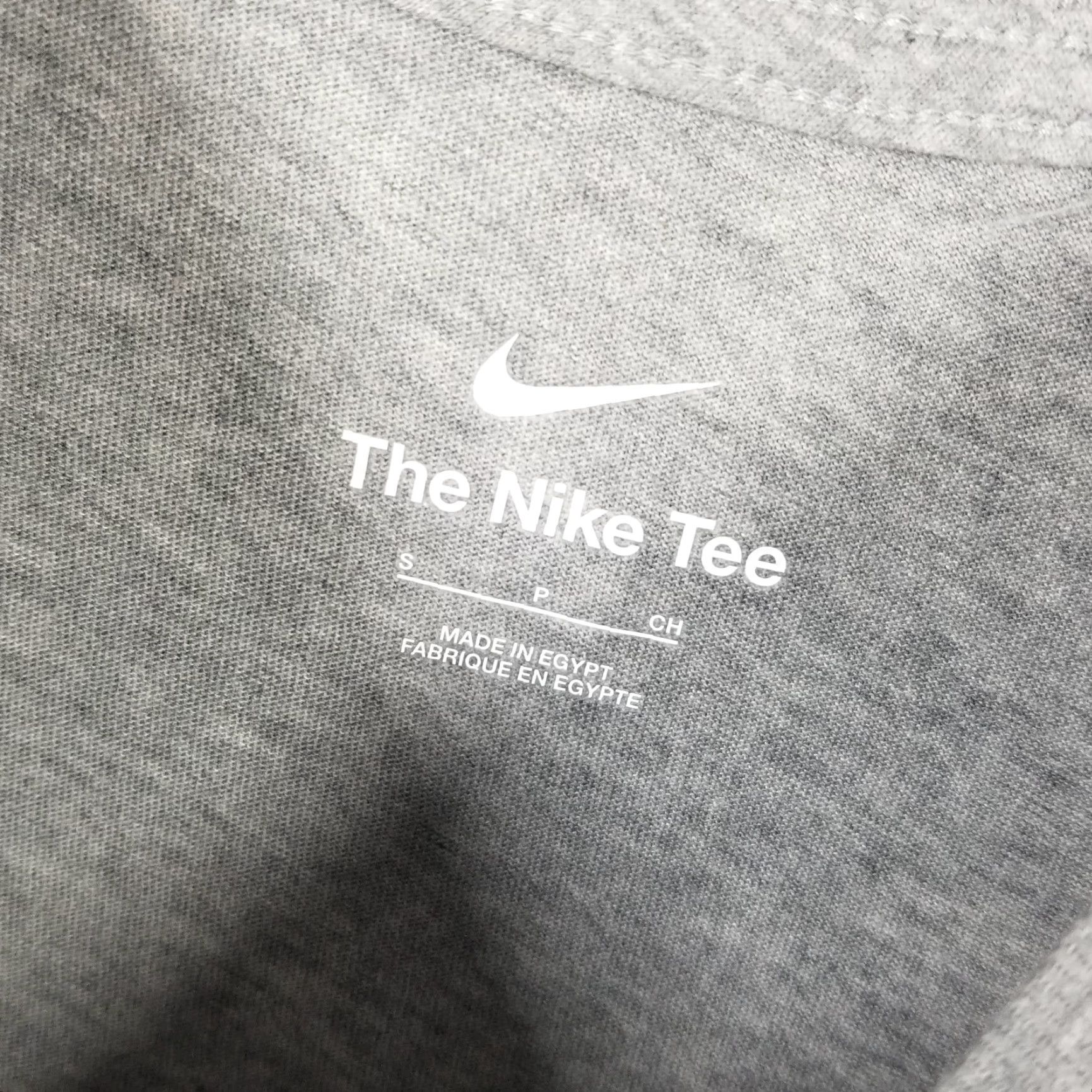 Nike Nike Shirt Men's Small Training Soccer Gray White Cotton Tee NWT Size US S / EU 44-46 / 1 - 3 Thumbnail
