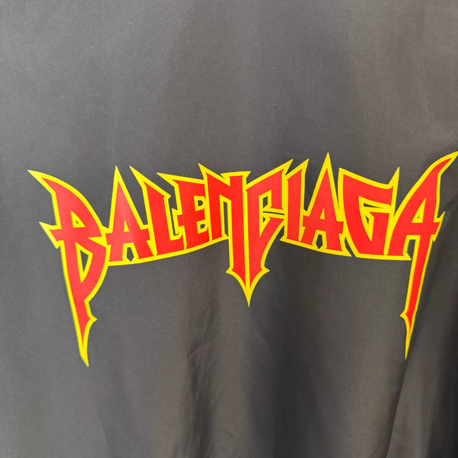 Balenciaga Balenciaga SS22 Metallica Hooded Jkt Men's Blk 46 Size US S / EU 44-46 / 1 - 6 Thumbnail