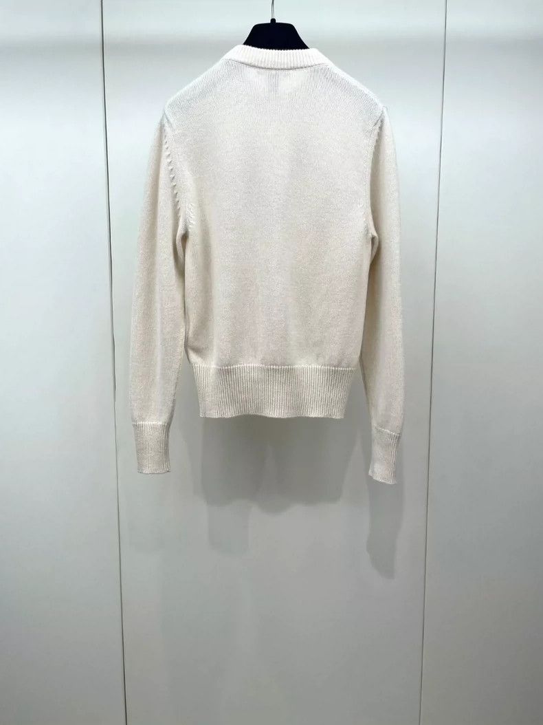 Louis Vuitton LOUIS VUITTON 24 Chain Knit Cashmere Sweaters 2504-Nextarro Size US XS / EU 42 / 0 - 2 Thumbnail