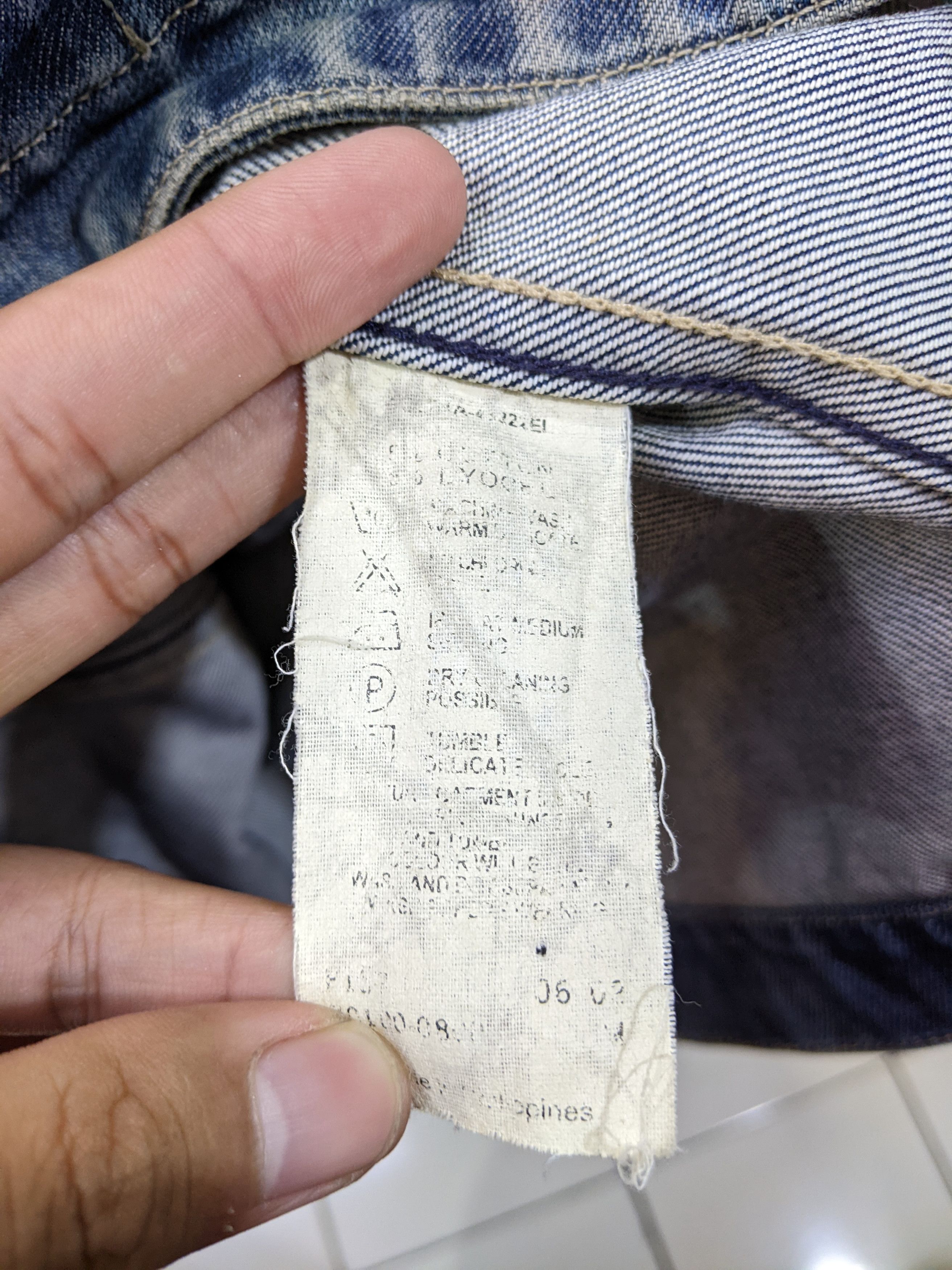 Levi's Distressed Levi's Engineered Trucker Jeans Size US M / EU 48-50 / 2 - 7 Thumbnail