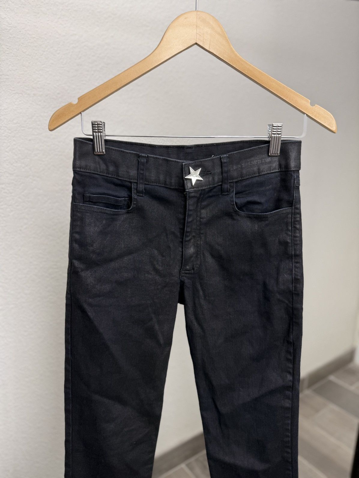 Other From Pure To You Black Waxed Denim Size US 30 / EU 46 - 6 Thumbnail