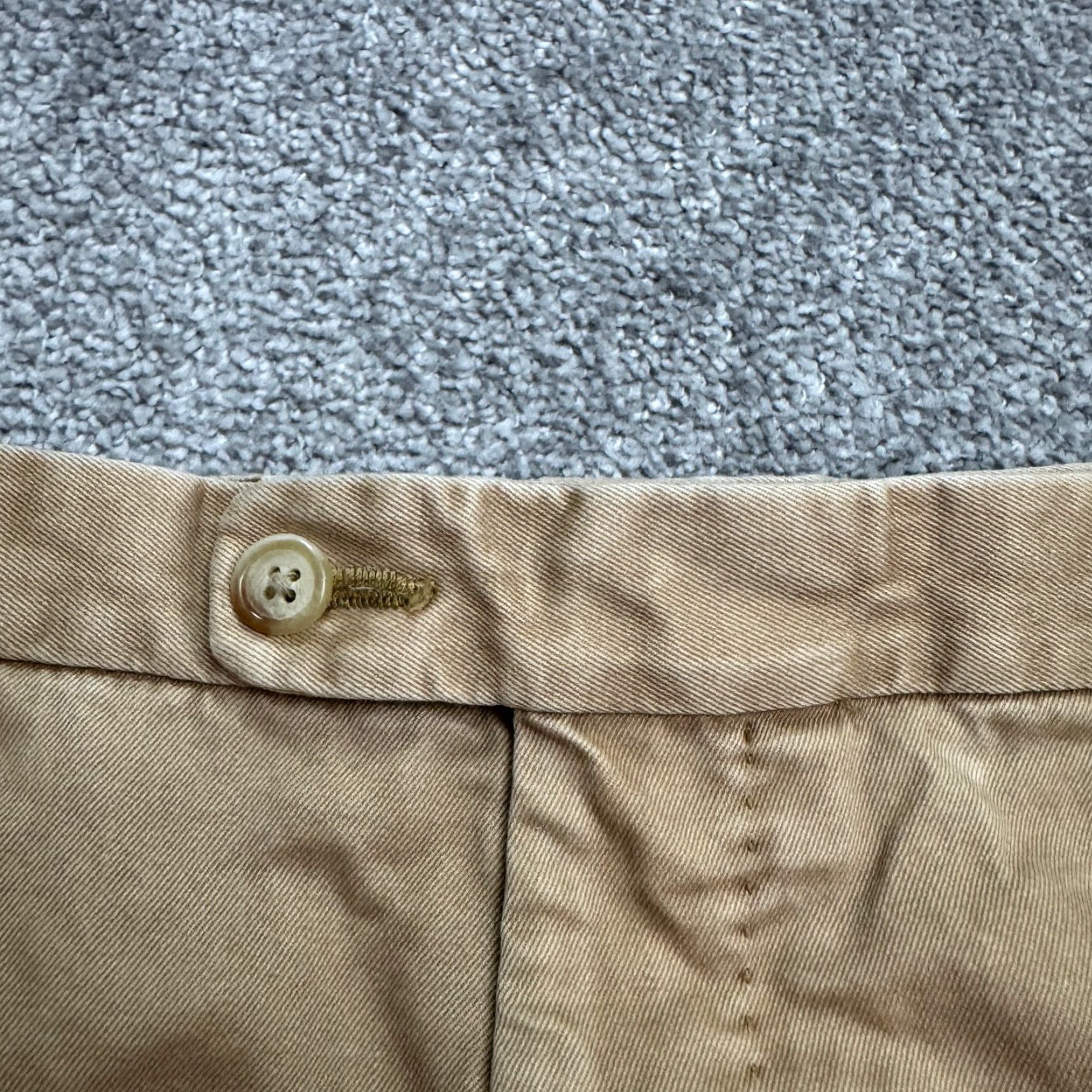 Peter Millar Peter Millar Pants Men 36 Brown Chino Flat Front Regular Straight Pima Cotton Size US 36 / EU 52 - 3 Thumbnail