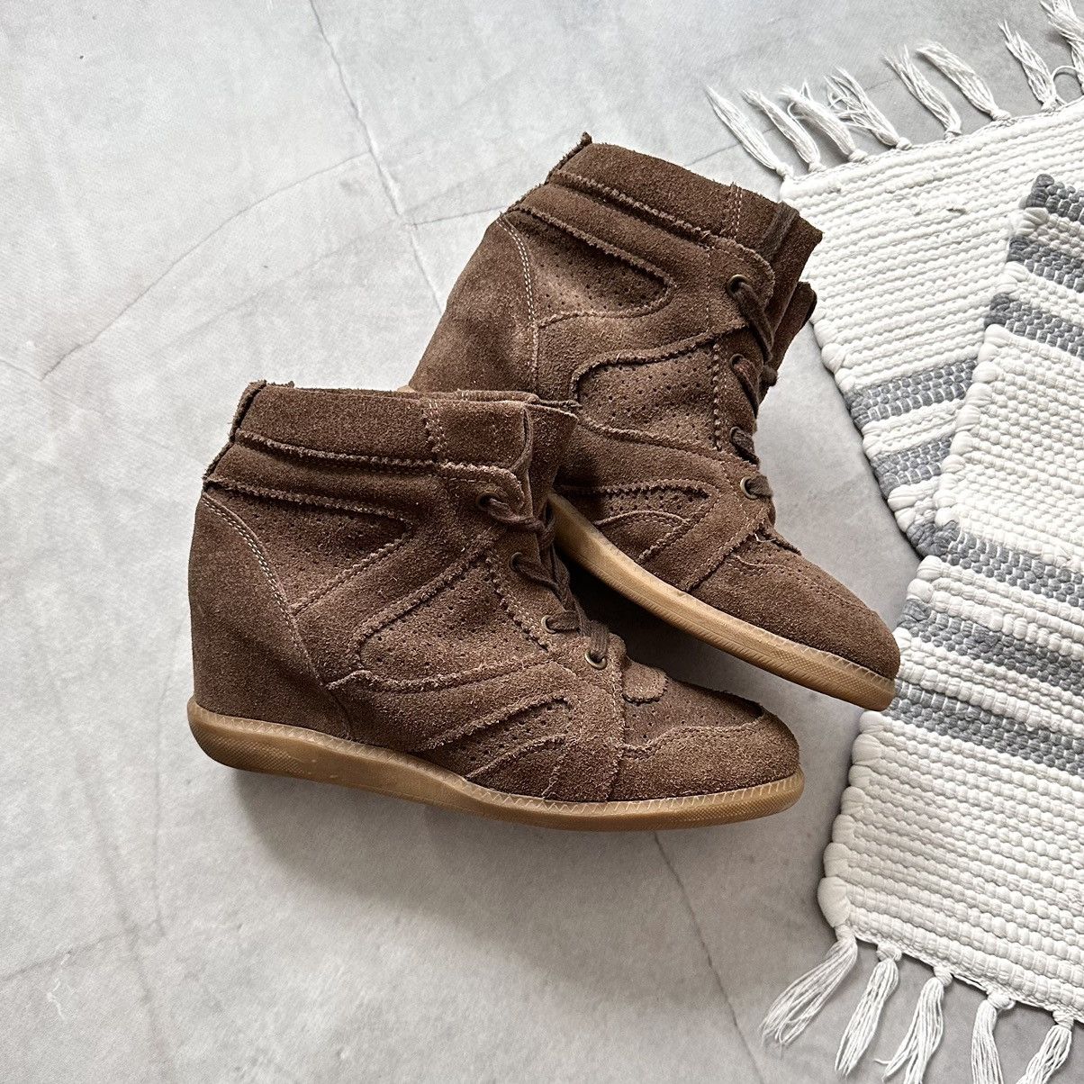 Isabel Marant Vintage Isabel Marant Vibe Bobby Bekett Wedge Sneakers Shoes Size US 8 / IT 38 - 1 Thumbnail