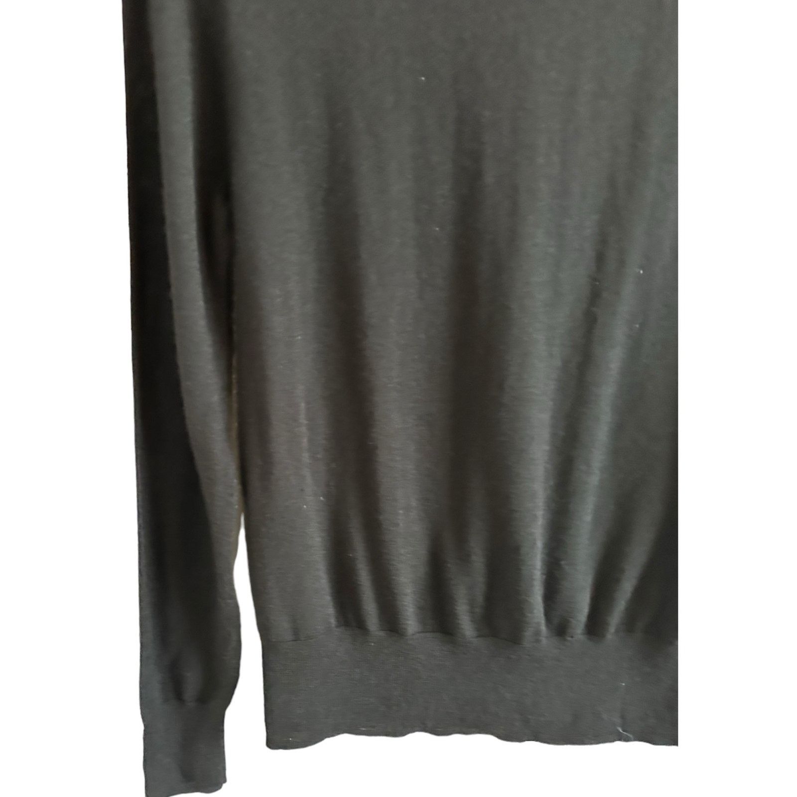 J.Crew J.Crew Medium Black Long Sleeve Mock Neck Pullover Sweater Size M / US 6-8 / IT 42-44 - 13 Thumbnail