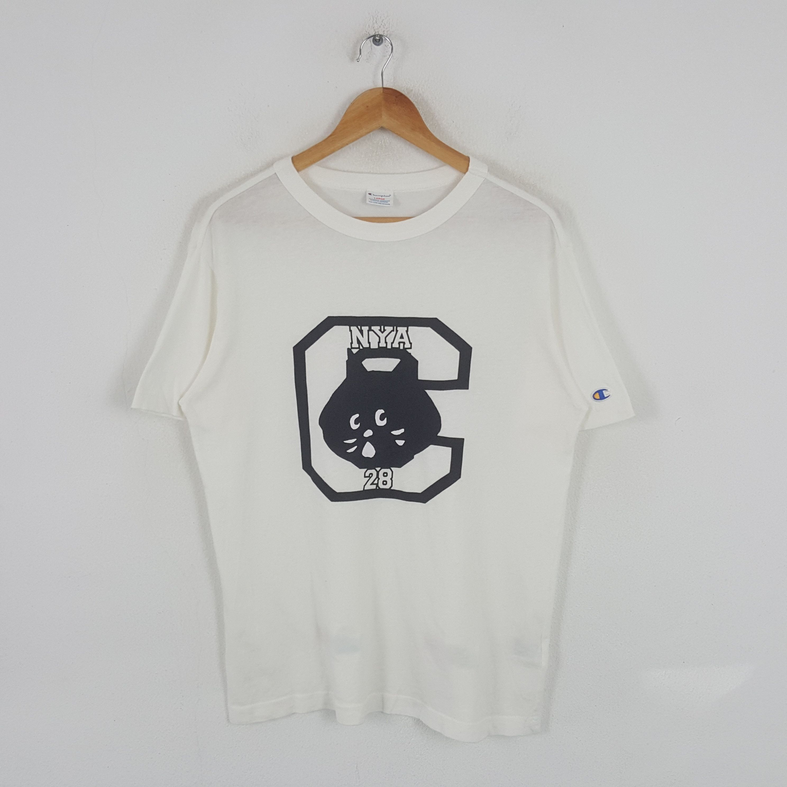Champion × Ne-Net Vintage Ne-Net by Issey Miyake X Champion Tshirt C285N76 Size US M / EU 48-50 / 2 - 1 Thumbnail
