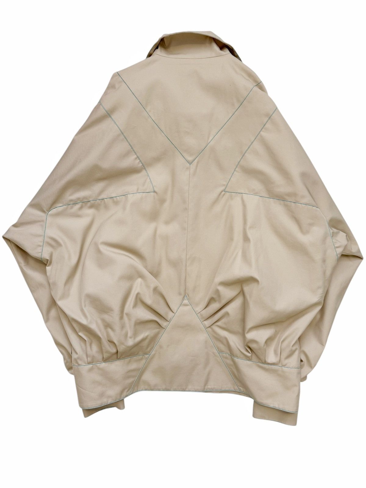 Kiko Kostadinov SS23 Bran Khaki Baggy Jacket Size XS / US 0-2 / IT 36-38 - 6 Thumbnail