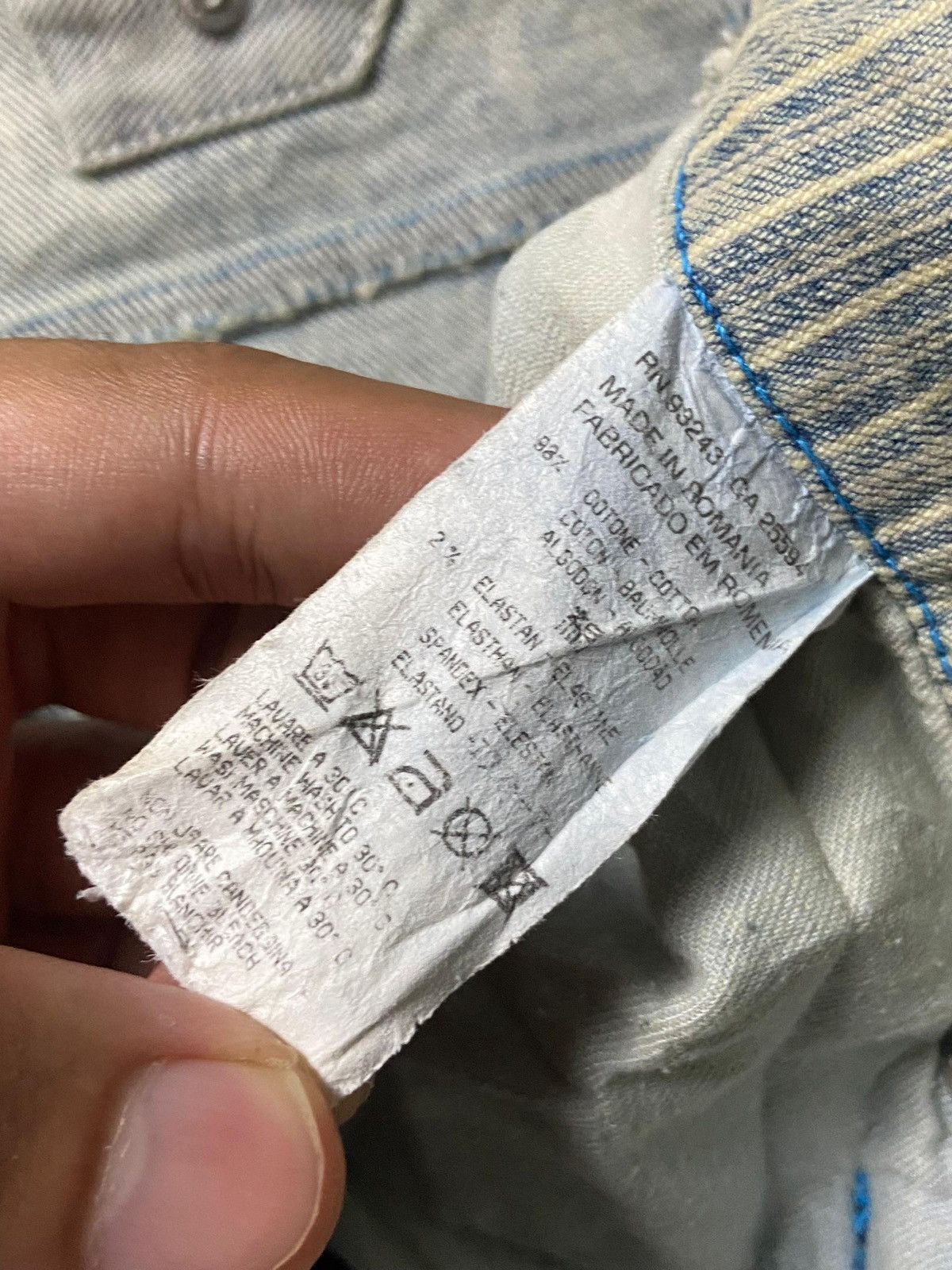 Japanese Brand DSI 55 Brand Regular Fit Denim Jeans (141) Size US 30 / EU 46 - 3 Thumbnail