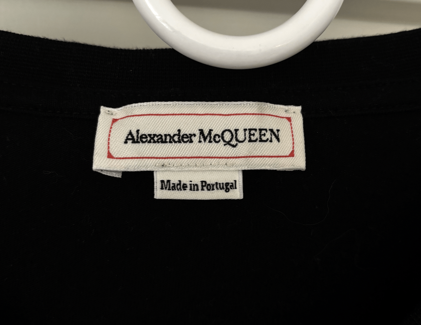 Alexander McQueen Mens XL Alexander McQueen Black T-Shirt Size US XL / EU 56 / 4 - 2 Thumbnail