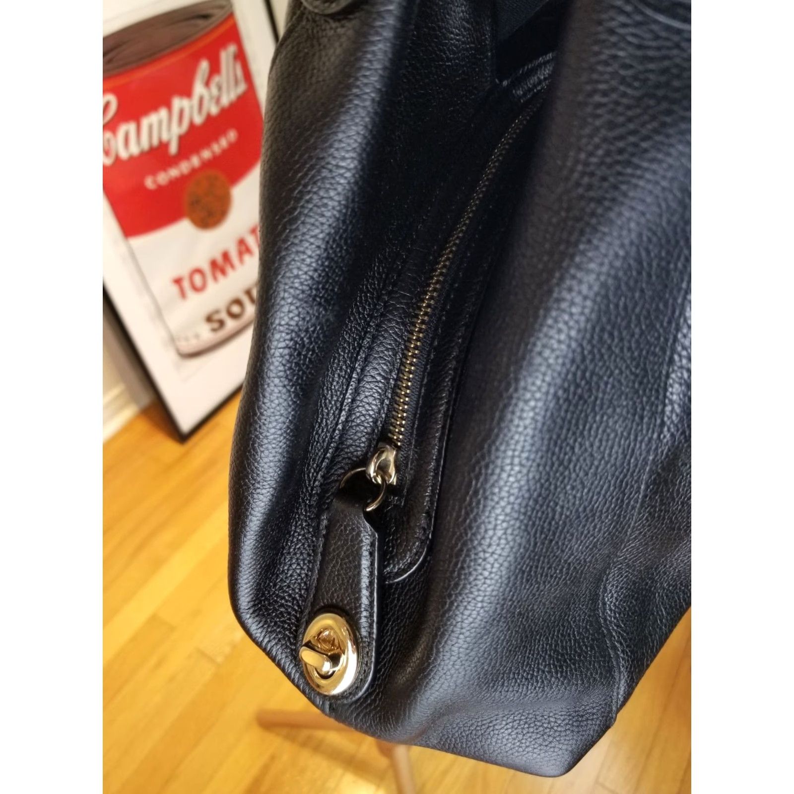 Coach VINTAGE Y2K COACH BLACK LEATHER SHOULDER HANDBAG CROSS BAG Size ONE SIZE - 7 Thumbnail