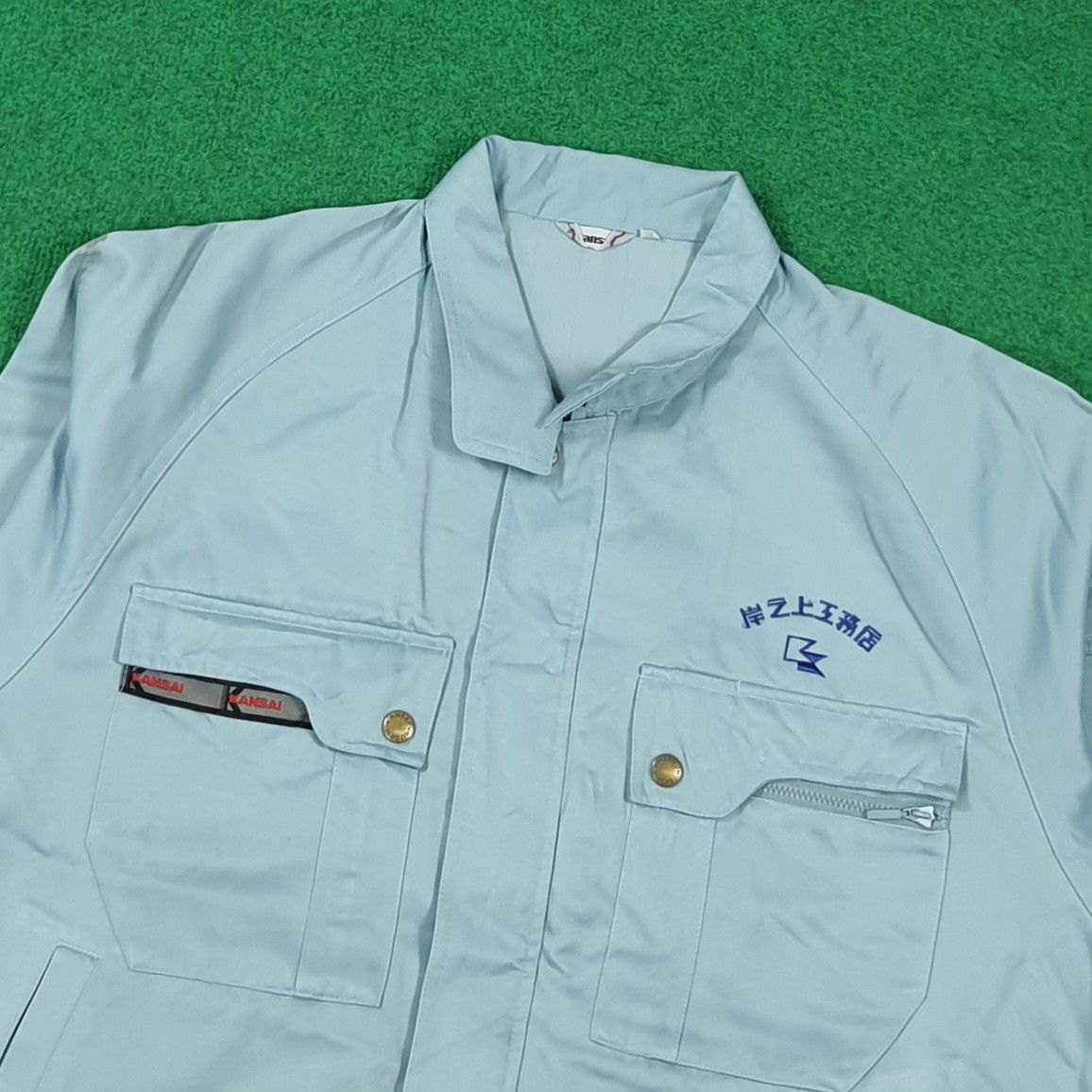 Japanese Brand Vintage Kansai x Number Nine Custom Logo Workwear C288N9 Size US XL / EU 56 / 4 - 4 Thumbnail
