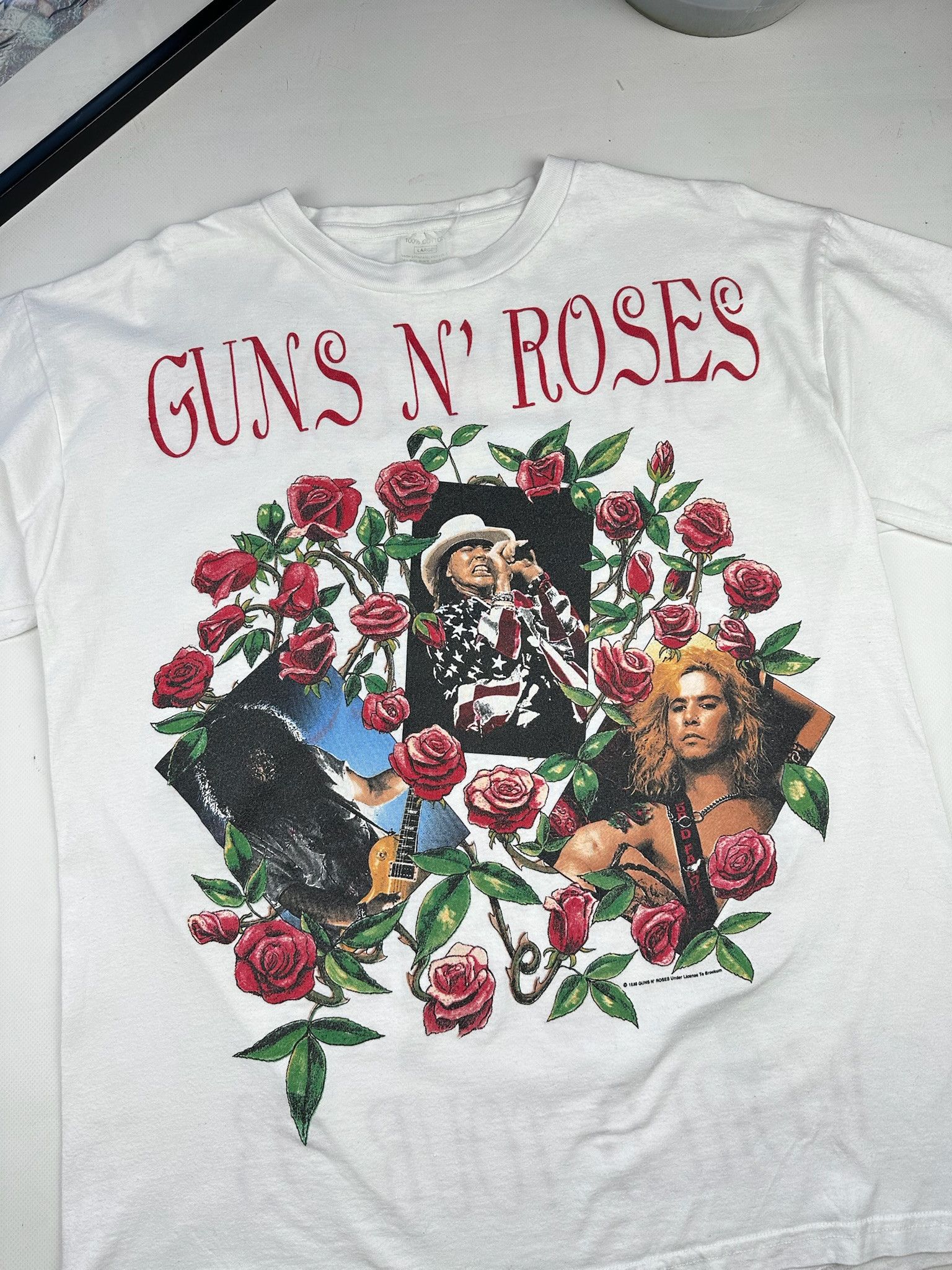Band Tees Vintage guns n roses 1993 Size US L / EU 52-54 / 3 - 2 Thumbnail