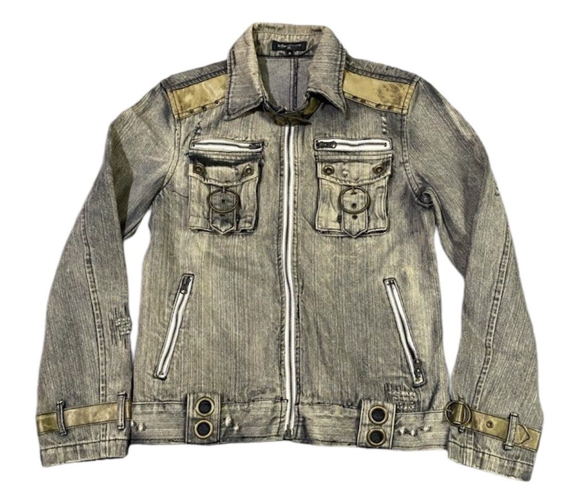 00s in the attic studs denim jacket lgb