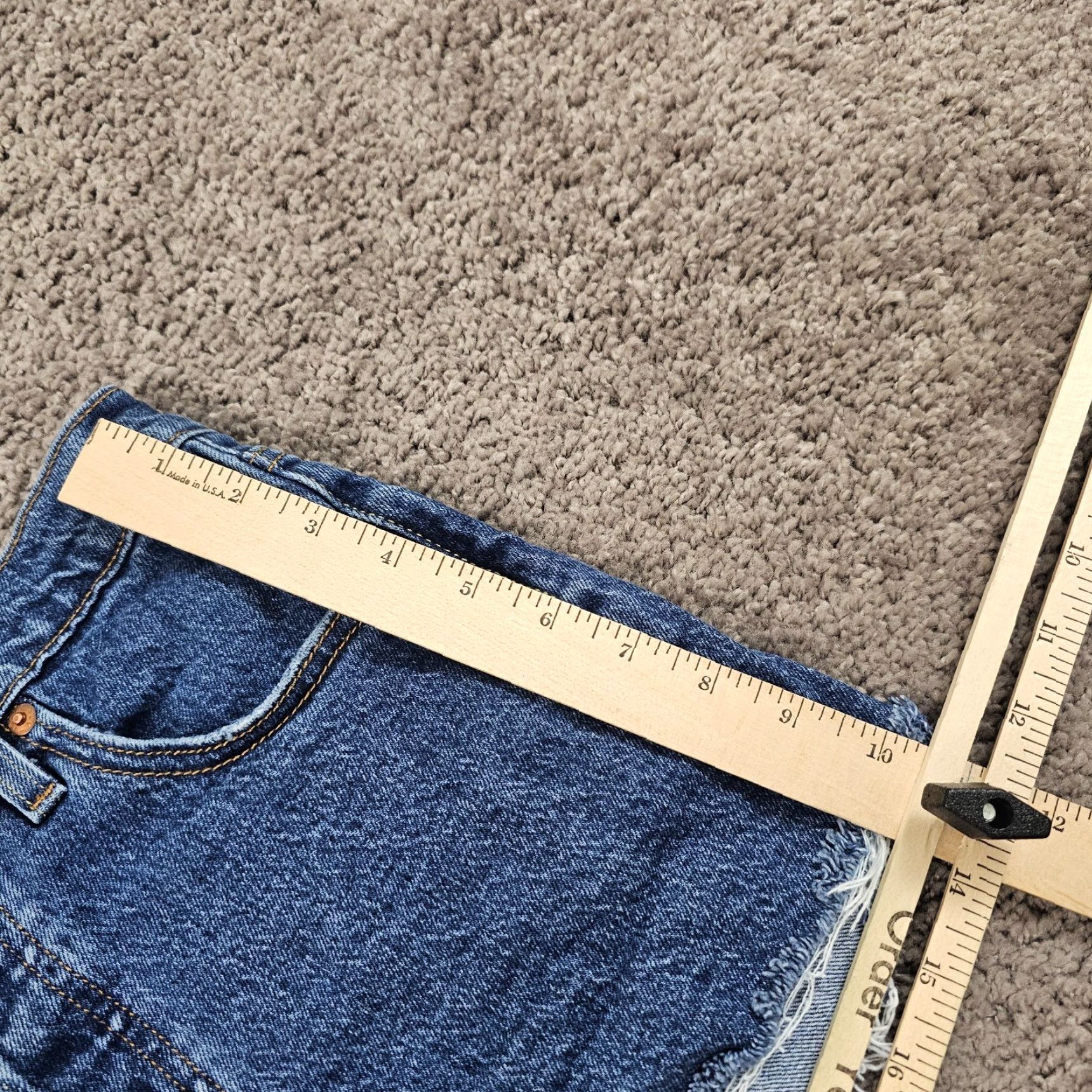 Levi's VINTAGE Levi's 501 Shorts Womens Medium Blue Denim Cut-Off 24" Waist Casual Size 24" / US 00 / IT 34 - 6 Thumbnail