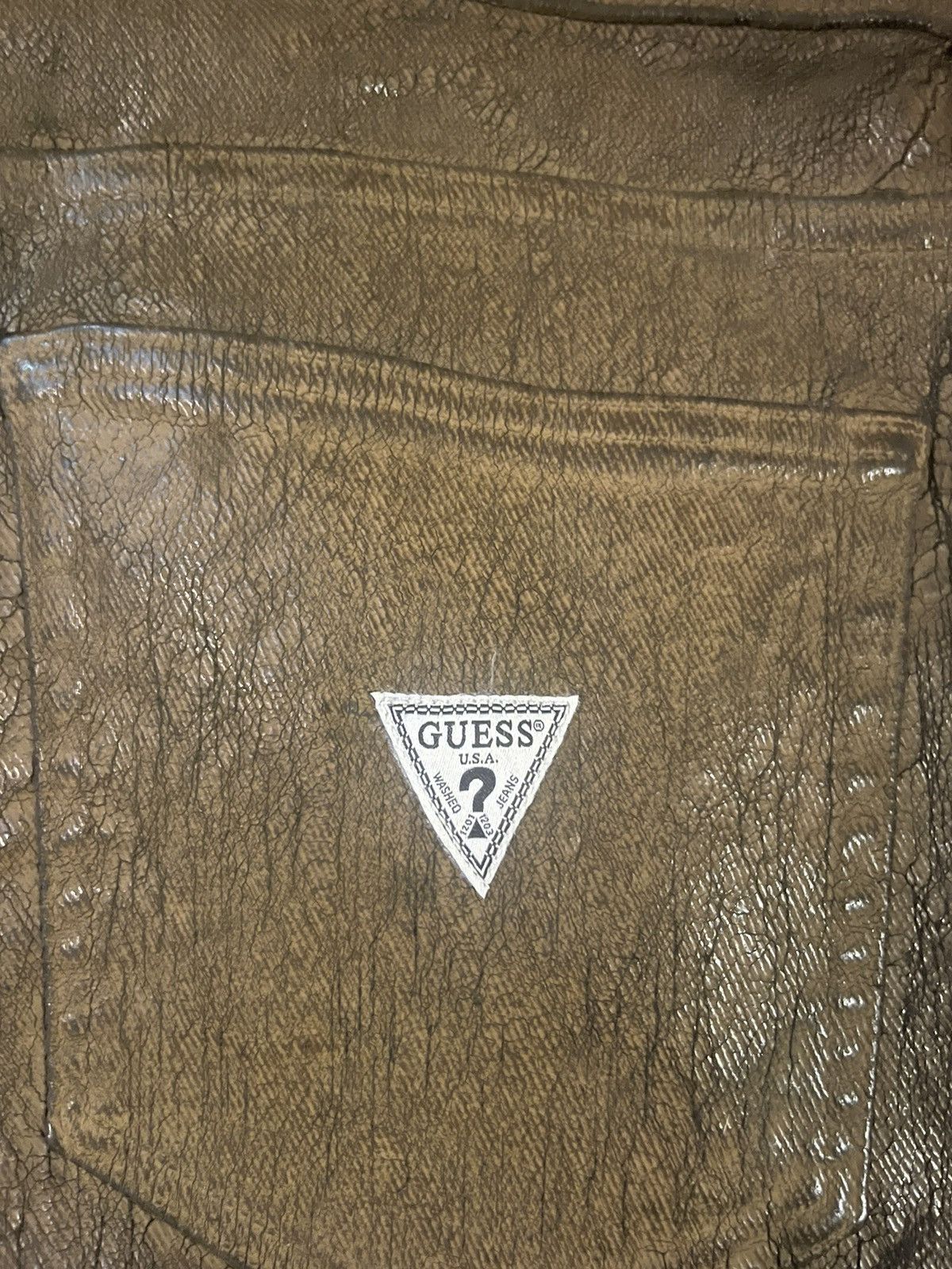 Guess Guess Brown Peeled Jeans Size US 34 / EU 50 - 7 Thumbnail