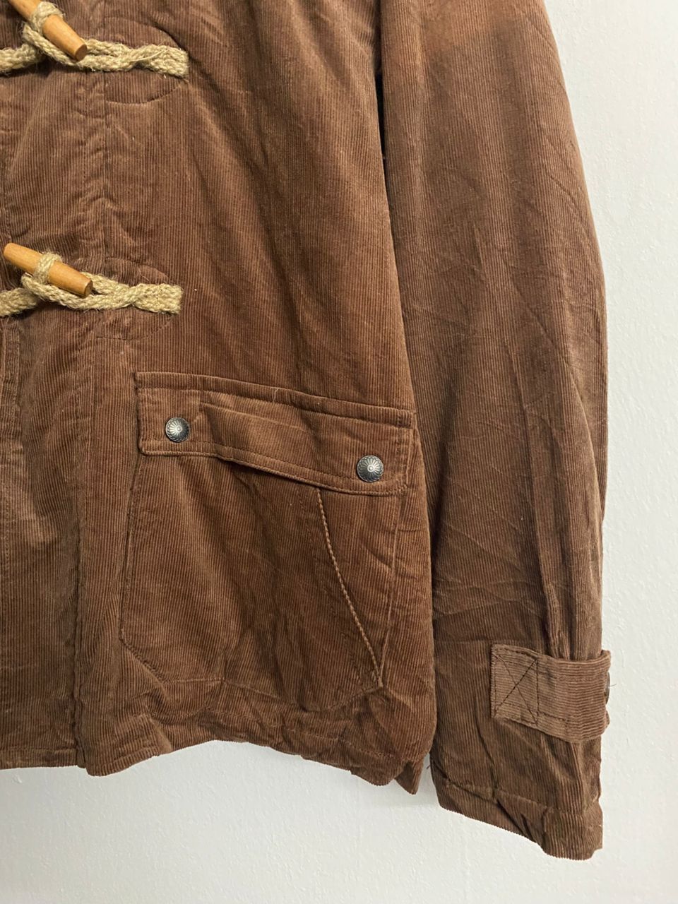 GRN Grn Tokyo Japan Corduroy Sherpa Jacket Size US L / EU 52-54 / 3 - 7 Thumbnail