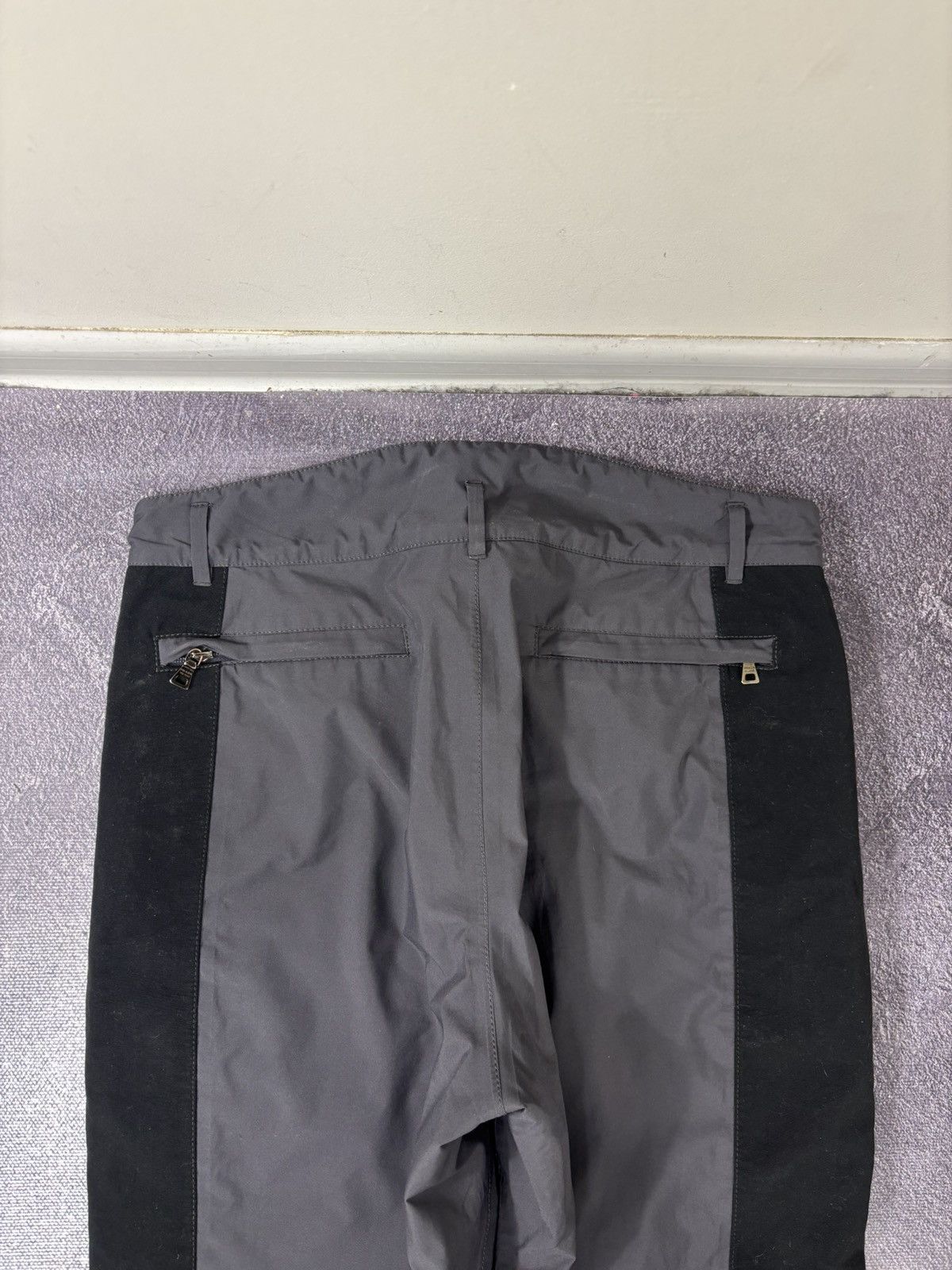 Prada Prada Gore-Tex Vintage Men’s Grey/Black Outdoor Ski Pants Size US 38 / EU 54 - 22 Thumbnail