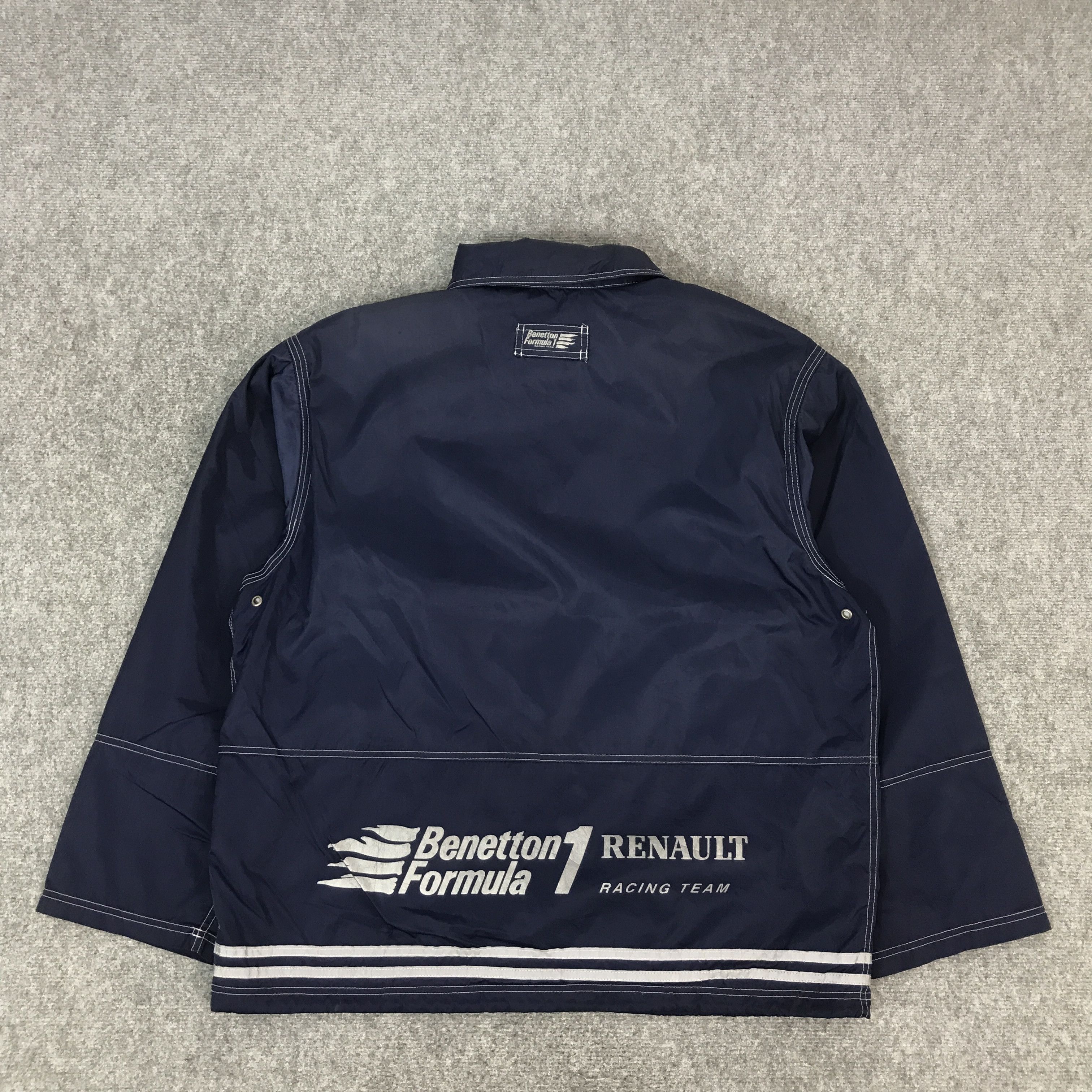 United Colors Of Benetton BENETTON FORMULA 1 RACING TEAM OVERSIZE JACKET Size US M / EU 48-50 / 2 - 2 Thumbnail