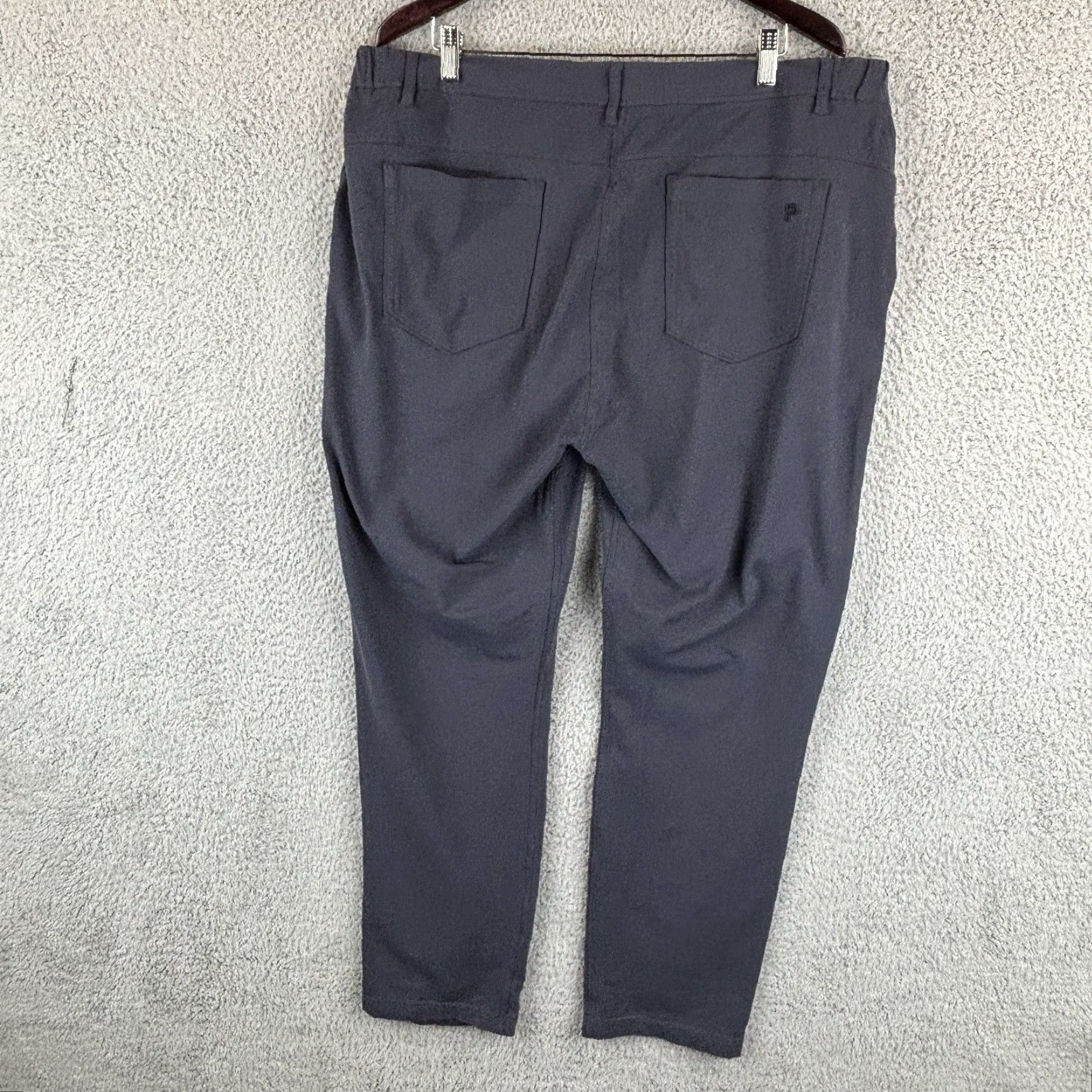 Vintage Public Rec Dealmaker Pants Men 42x32 Charcoal Gray Golf Stretch Casual Chino Shirt? Size US 42 / EU 58 - 2 Thumbnail