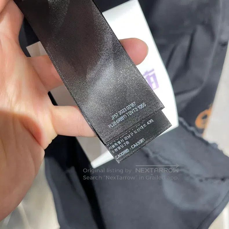 Balenciaga Balenciaga Inverted Iron Tower Dye-Distressed T-Shirt Size US L / EU 52-54 / 3 - 7 Thumbnail