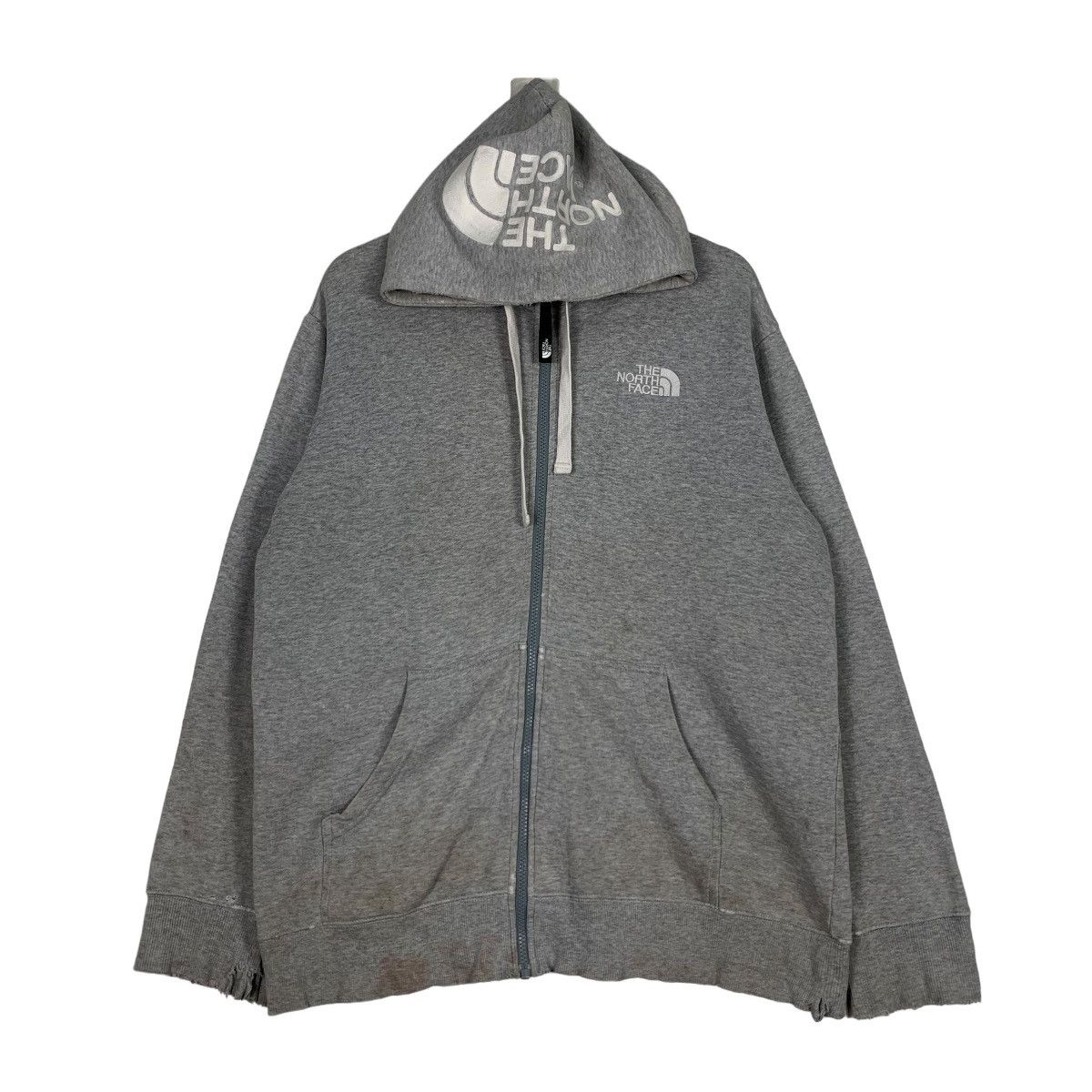 The North Face THE NORTH FACE Embroidery Big Logo Zipper Hoodies #0596-C28 Size US L / EU 52-54 / 3 - 1 Thumbnail
