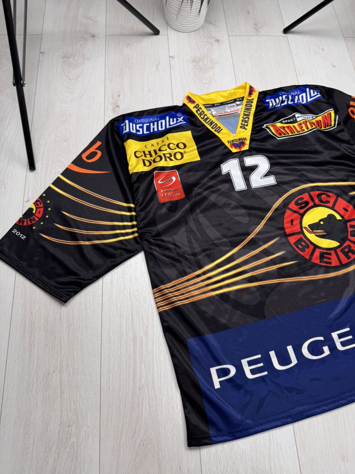 Other Signed SC Bern Inter Hockey #12 Housi Vo BARN Swiss Jersey Size US L / EU 52-54 / 3 - 2 Thumbnail