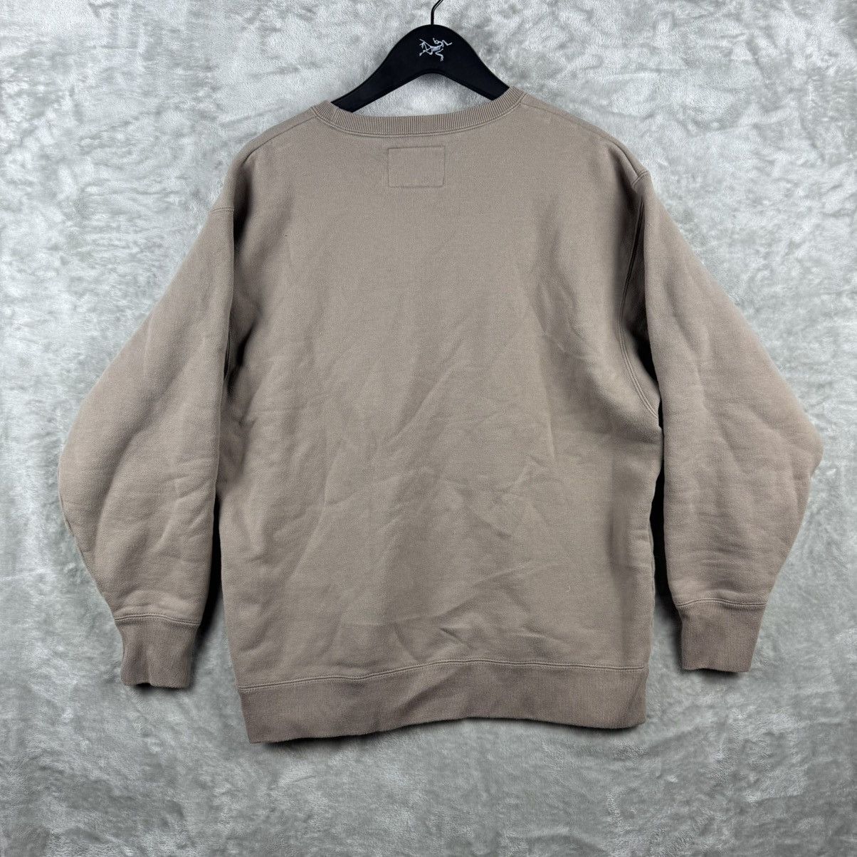 Wtaps WTAPS Home Base Crewneck Sweatshirt Beige Size X 02 Cotton Size US M / EU 48-50 / 2 - 2 Thumbnail