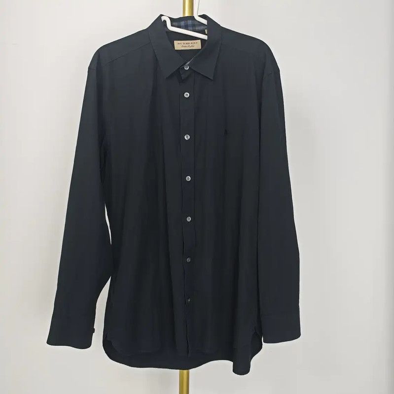 Burberry Burberry Black Cotton Summer Shirt for Women Size L / US 10 / IT 46 - 1 Thumbnail