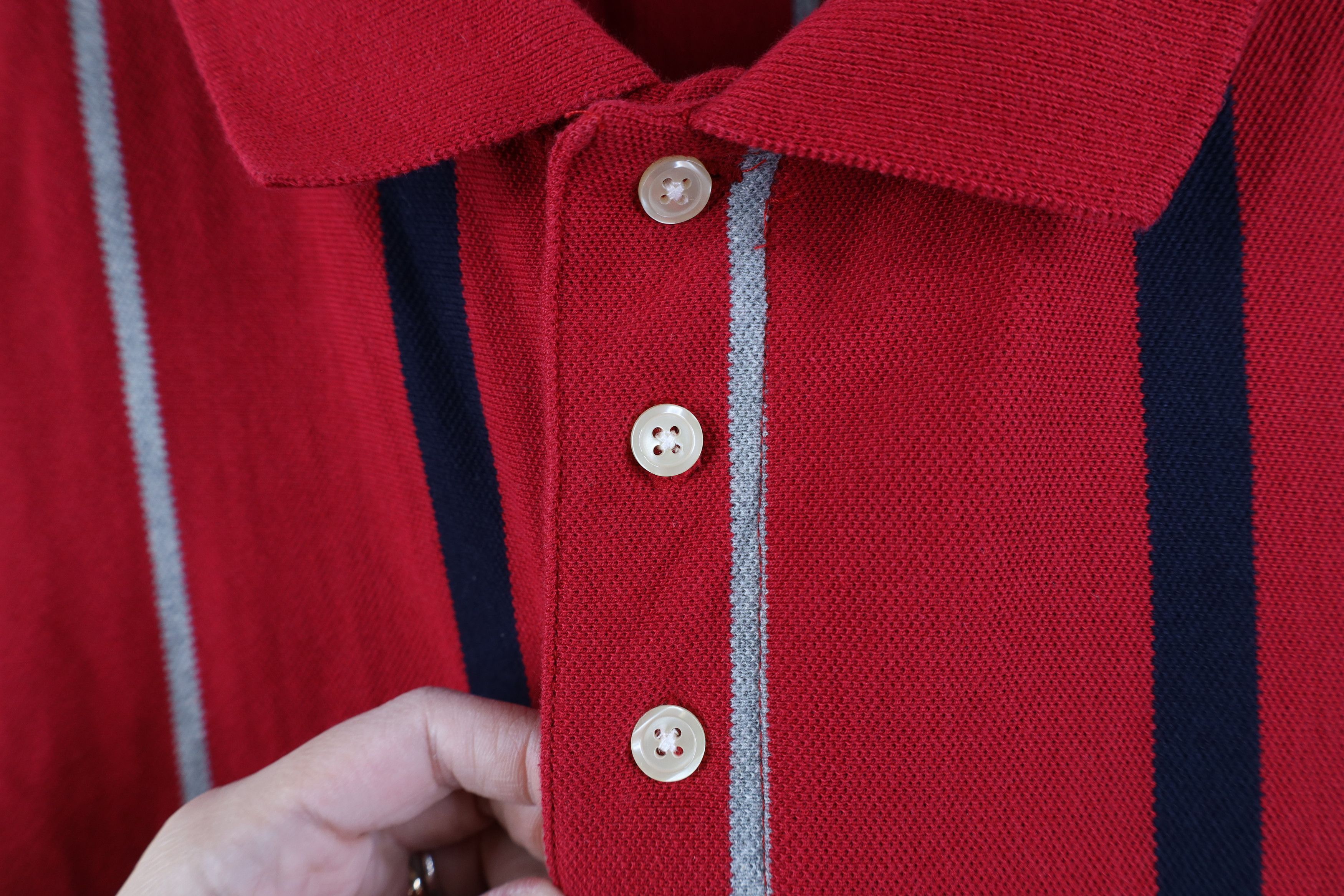 Vintage Vintage 90s Streetwear Short Sleeve Collared Golf Polo Shirt Size US XXL / EU 58 / 5 - 4 Thumbnail