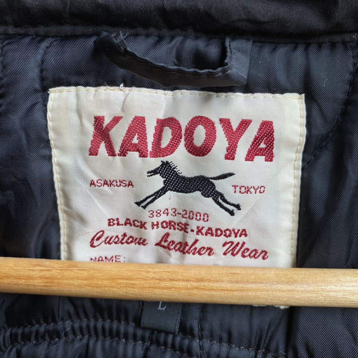 Kadoya KADOYA BLACK HORSE RACING JACKET Size US L / EU 52-54 / 3 - 4 Thumbnail