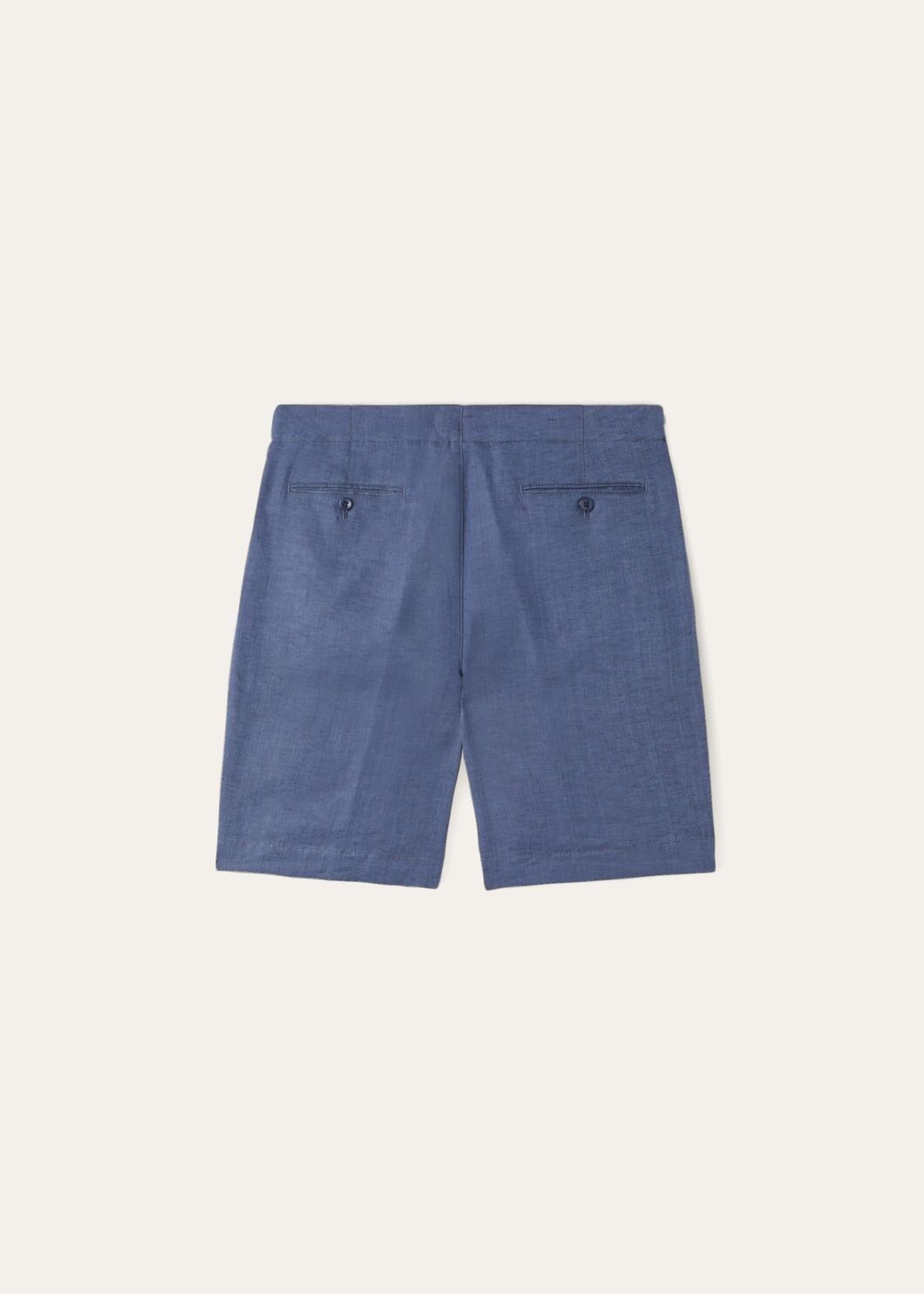 Loro Piana o1w1db10725 FAM2486 Flat Bermuda Short in Blue Size US 36 / EU 52 - 6 Thumbnail