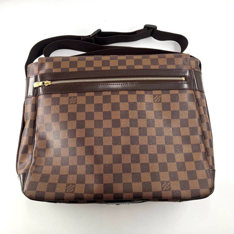 Louis Vuitton Louis Vuitton Brown Checkerboard Flip Cross Body Briefcase Size ONE SIZE - 2 Thumbnail
