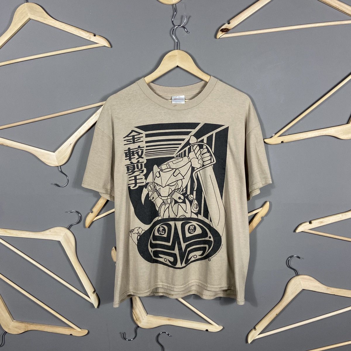 Anime Vintage 2002 Digital Konfusion Anime Samurai Robot DJ Tee Size US L / EU 52-54 / 3 - 1 Thumbnail